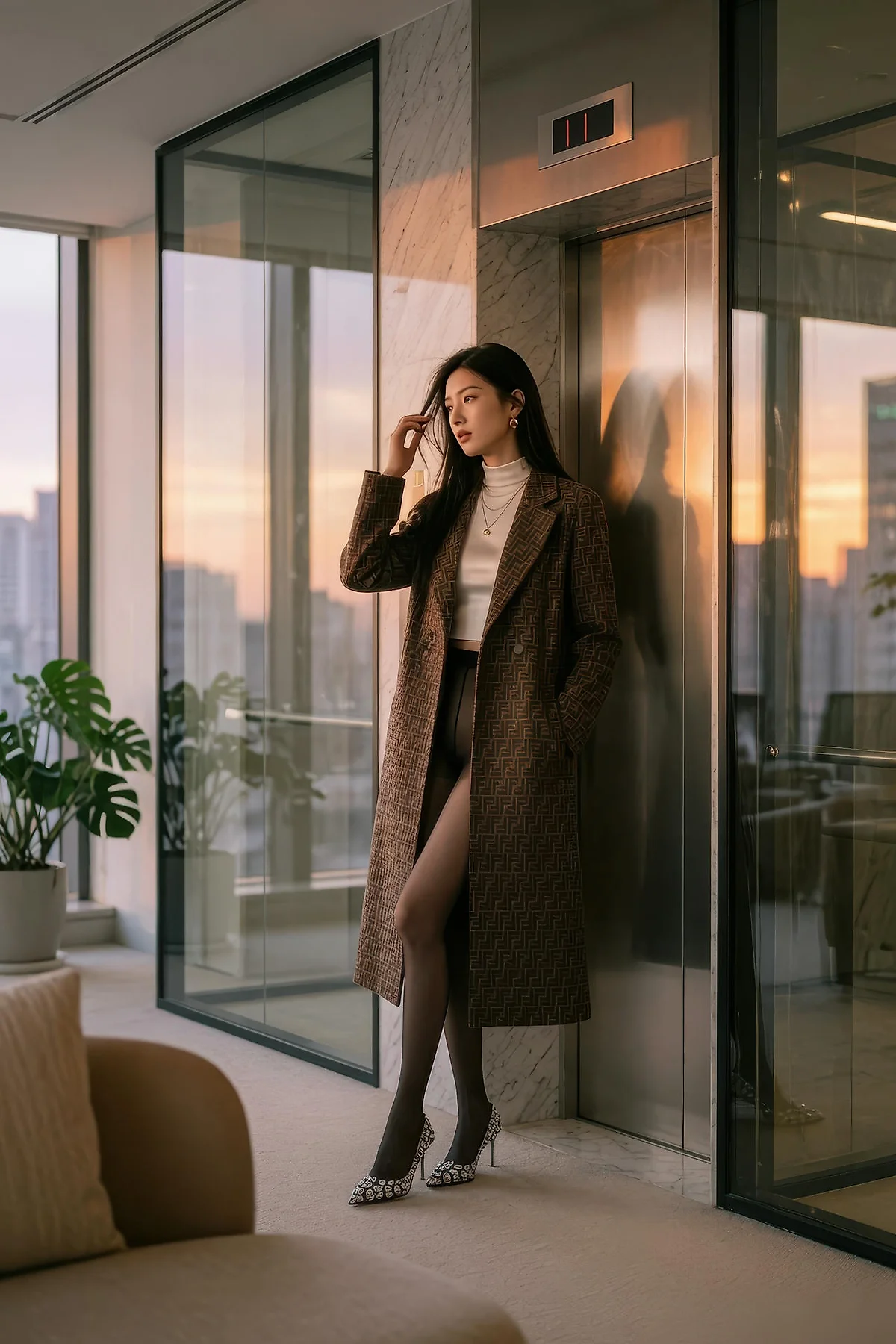 AIG  No.563 斯蔓气质美女工作日 - 62