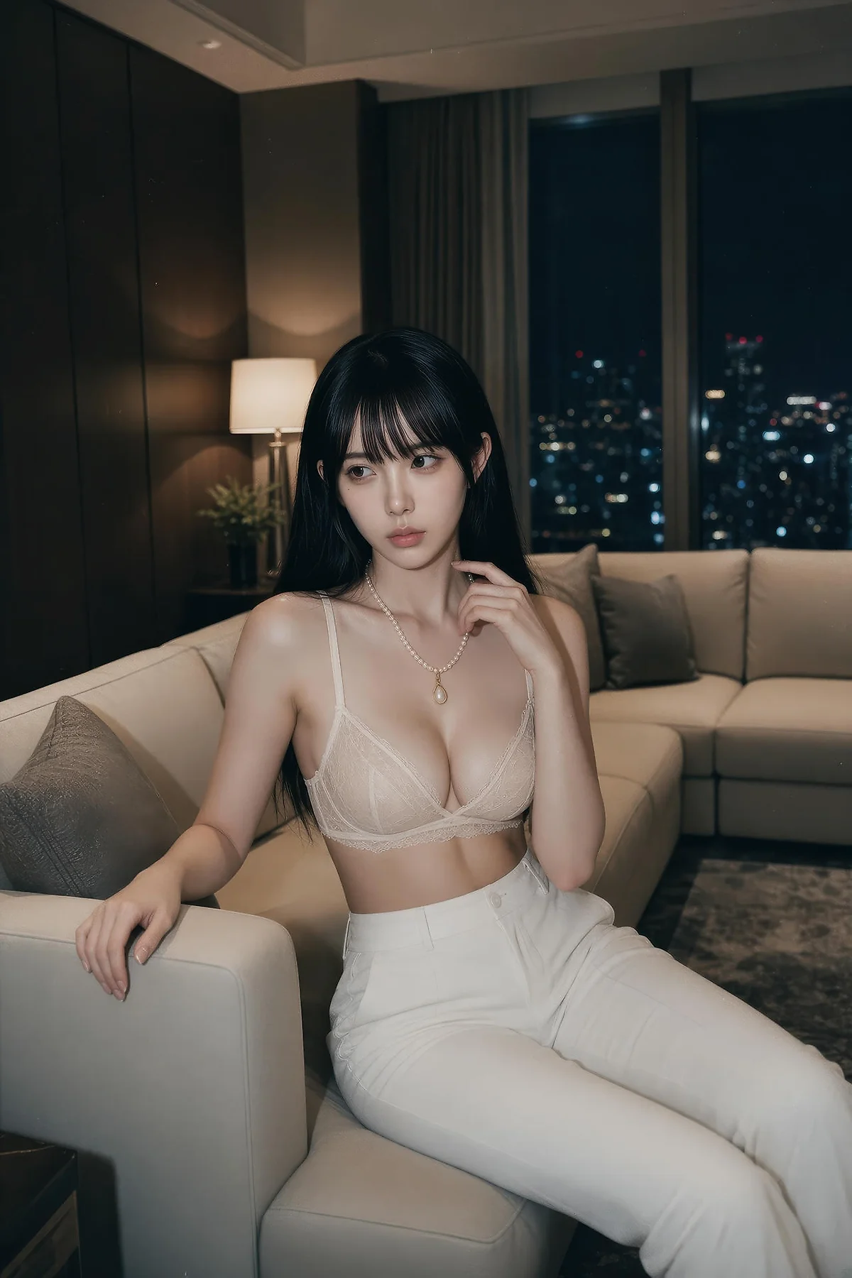 AIG  No.571 芭喜mila白色办公ol气质美女 - 29