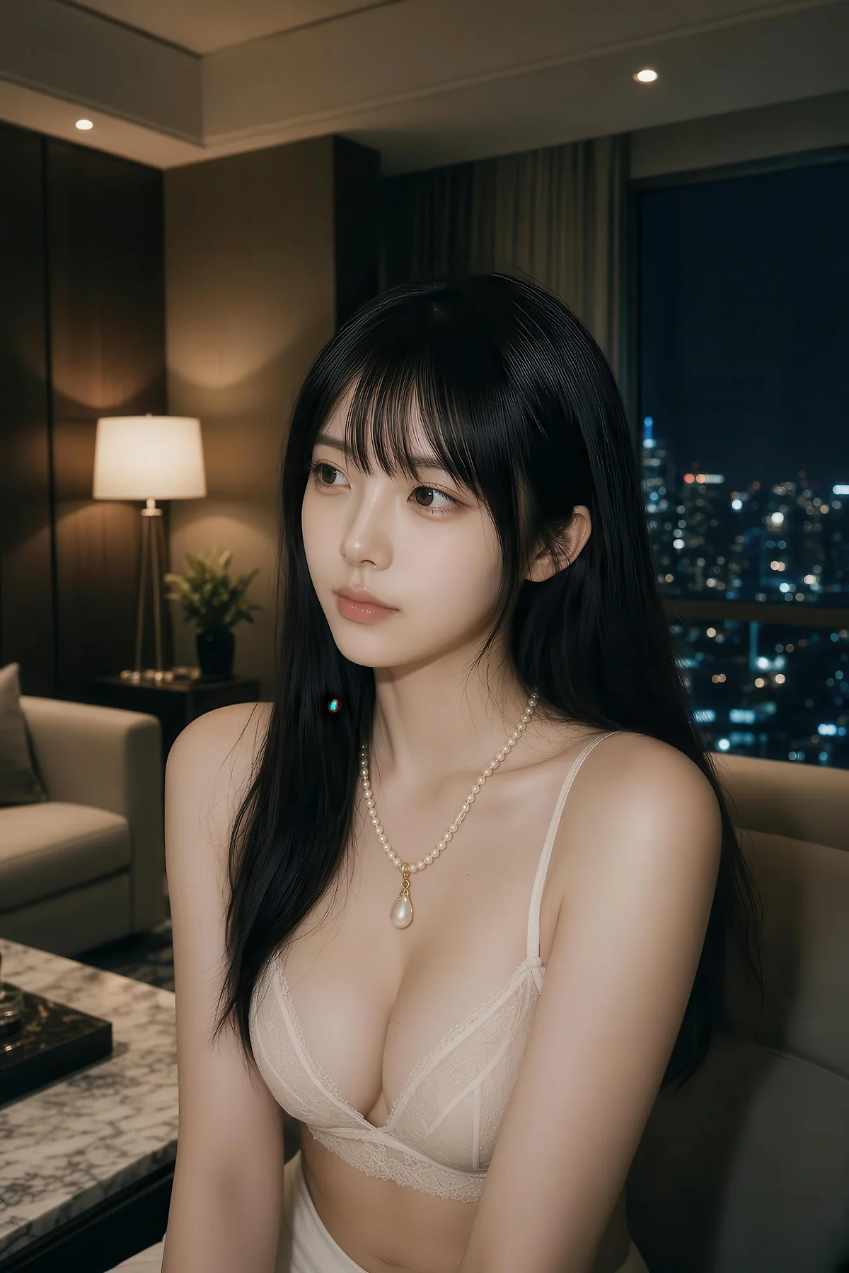 AIG  No.571 芭喜mila白色办公ol气质美女 - 32