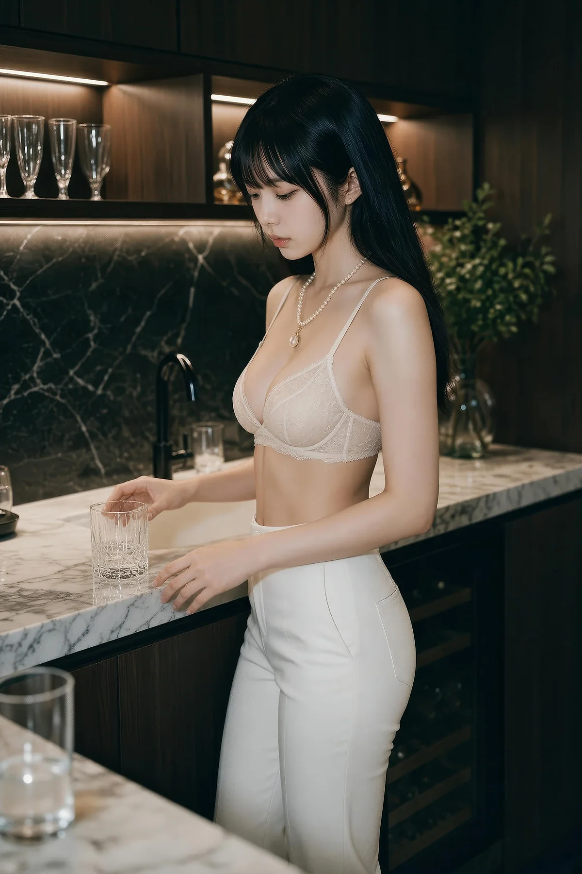 AIG  No.571 芭喜mila白色办公ol气质美女 - 34