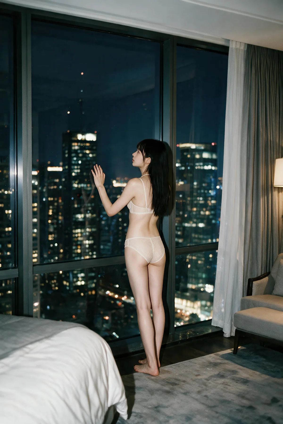AIG  No.571 芭喜mila白色办公ol气质美女 - 59
