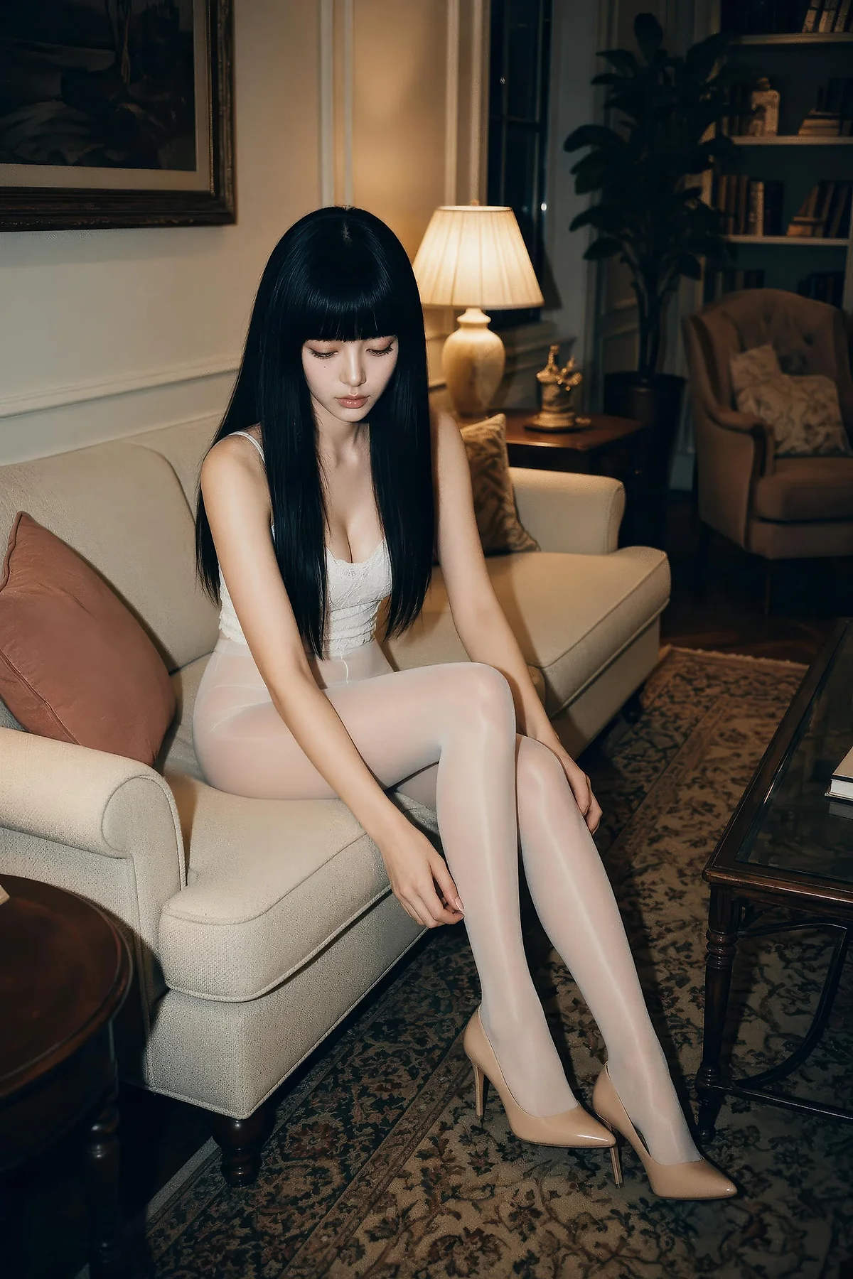 AIG  No.573 九歌lina白丝性感气质美女 - 31