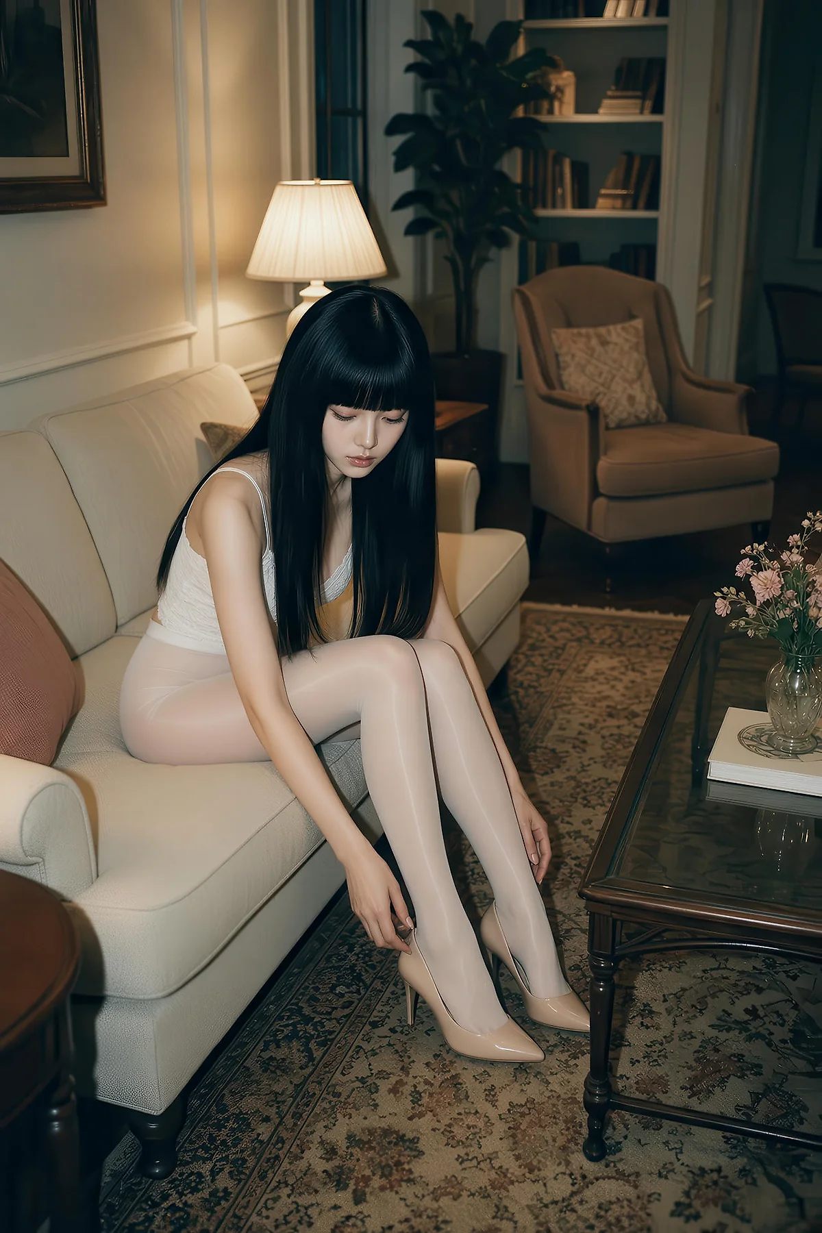 AIG  No.573 九歌lina白丝性感气质美女 - 33