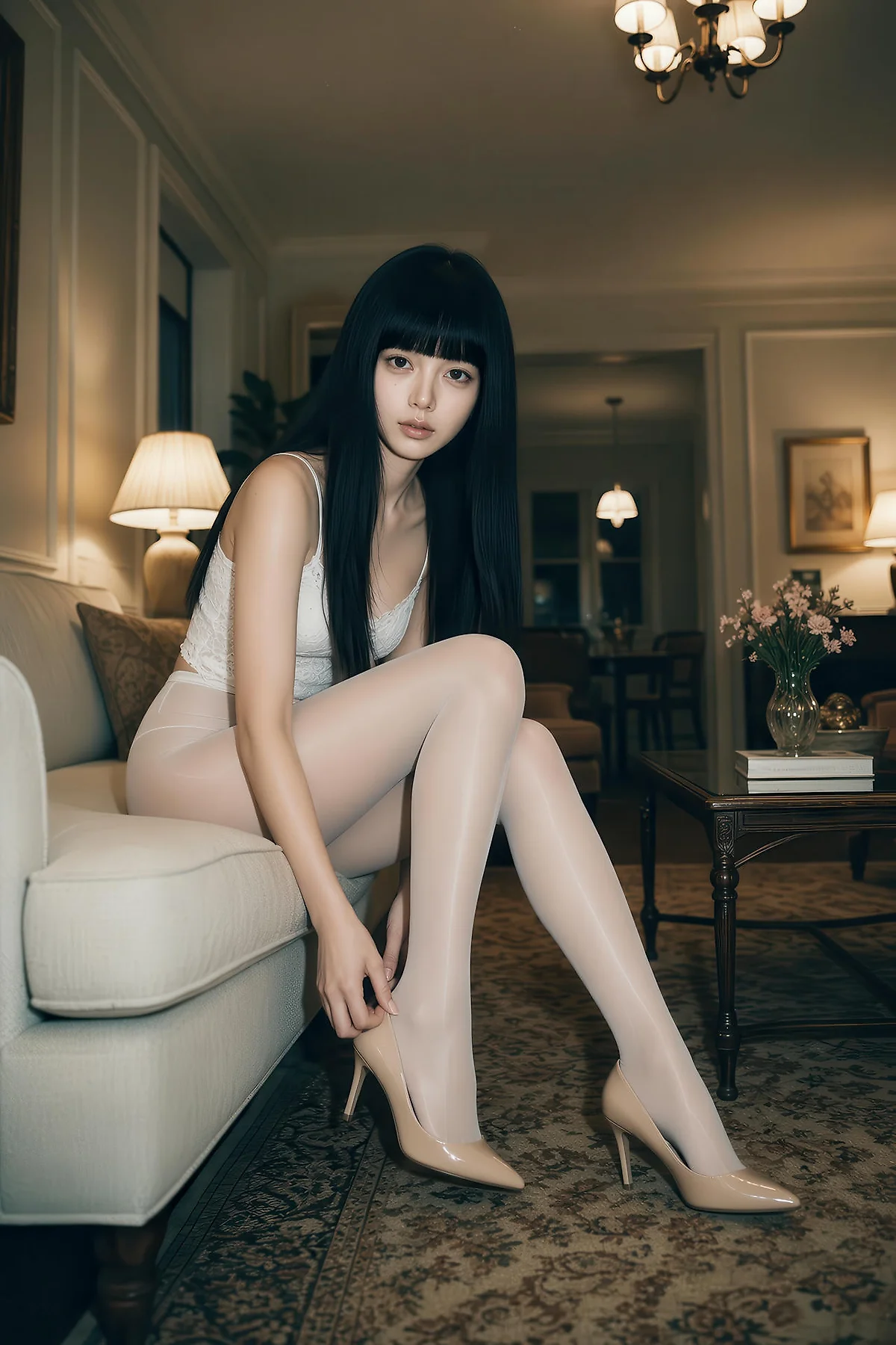 AIG  No.573 九歌lina白丝性感气质美女 - 34