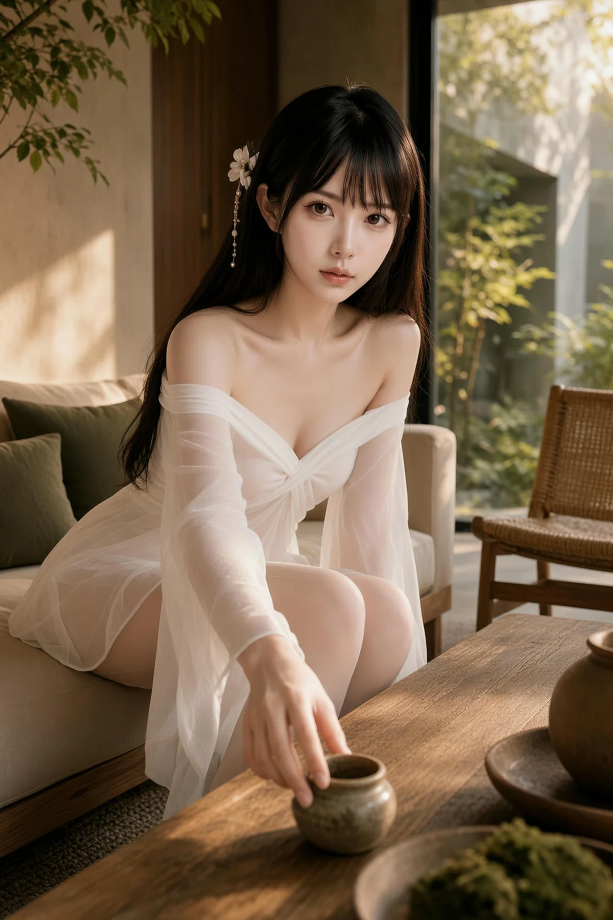AIG  No.574 芭喜mila仙气美女白丝美腿 - 16