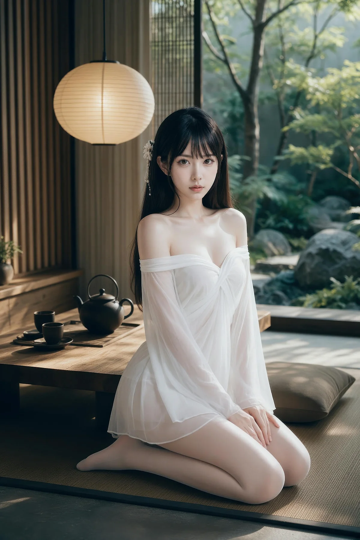 AIG  No.574 芭喜mila仙气美女白丝美腿 - 29