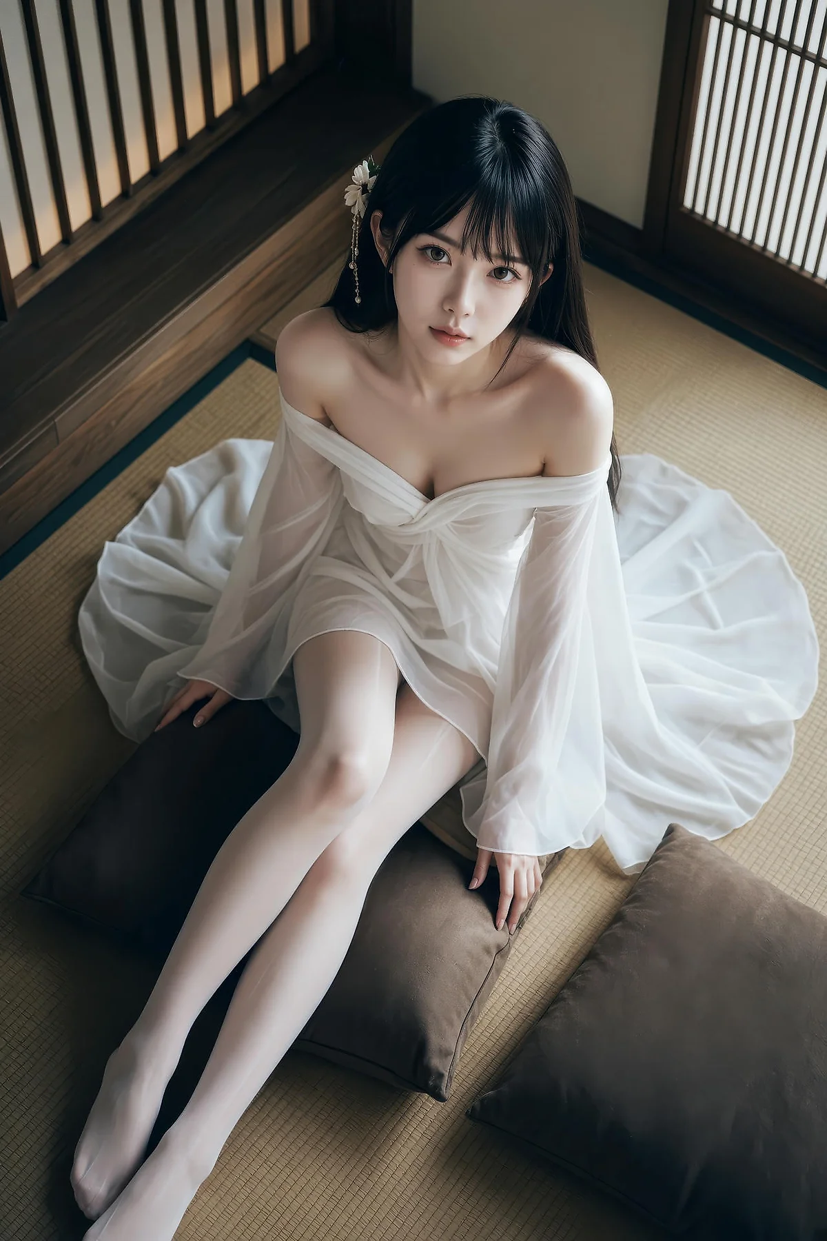 AIG  No.574 芭喜mila仙气美女白丝美腿 - 31
