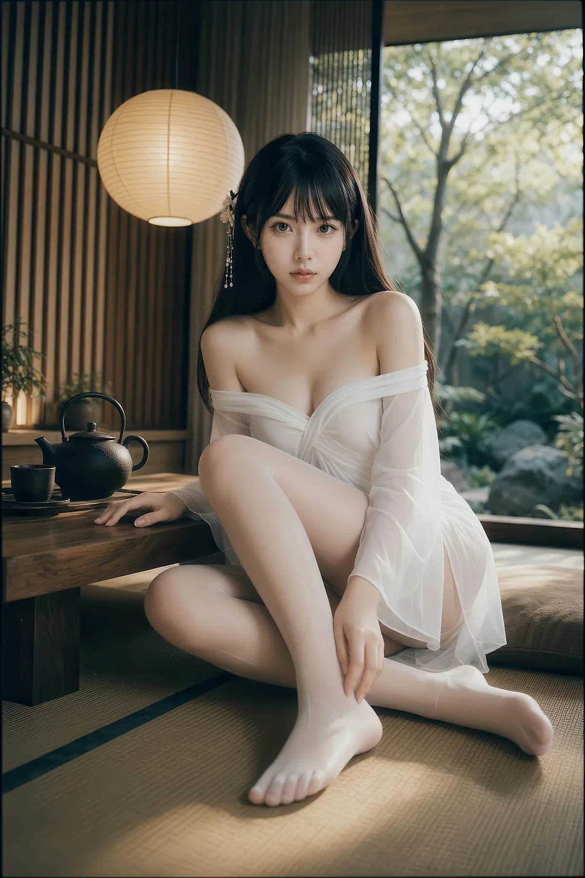 AIG  No.574 芭喜mila仙气美女白丝美腿 - 35