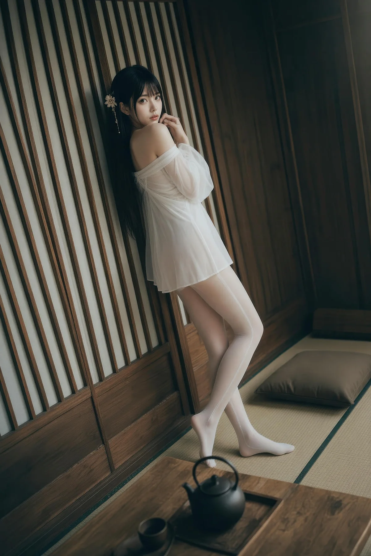 AIG  No.574 芭喜mila仙气美女白丝美腿 - 36