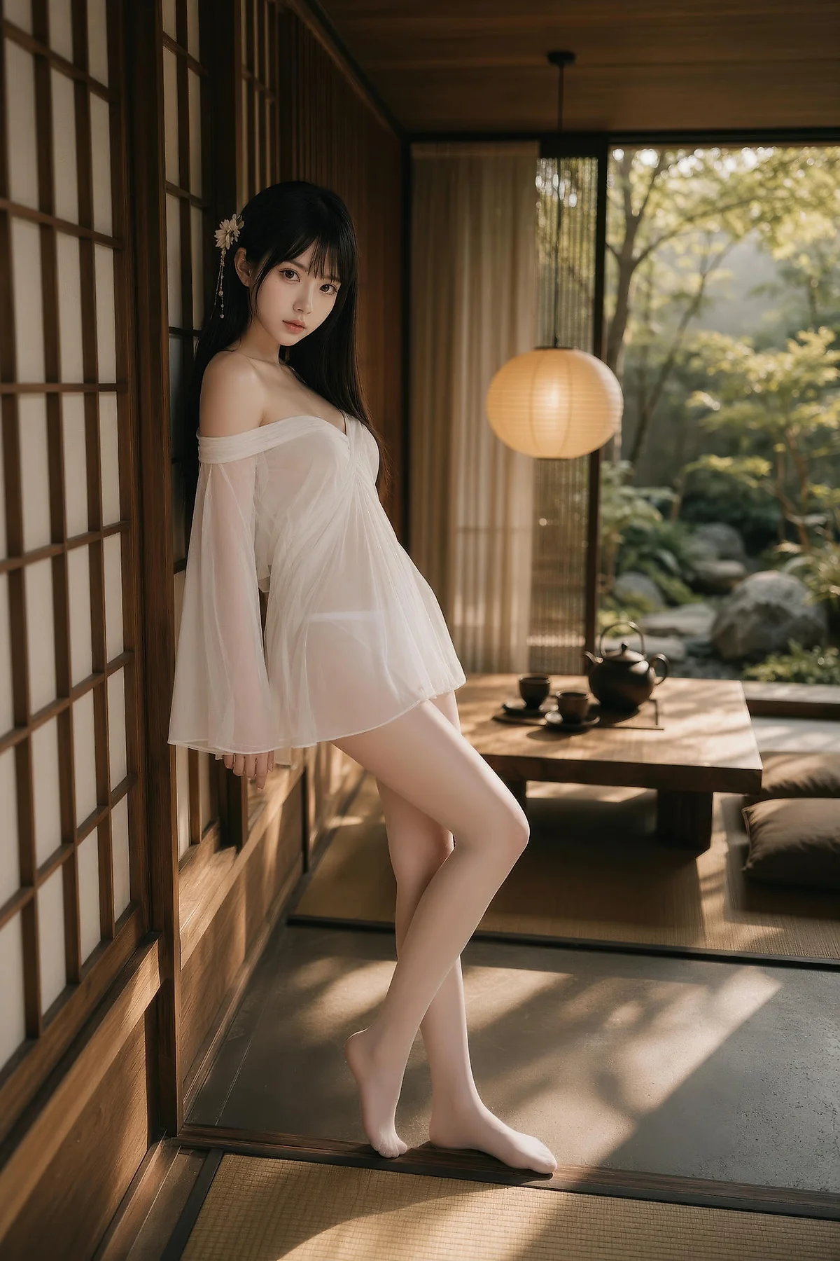 AIG  No.574 芭喜mila仙气美女白丝美腿 - 37