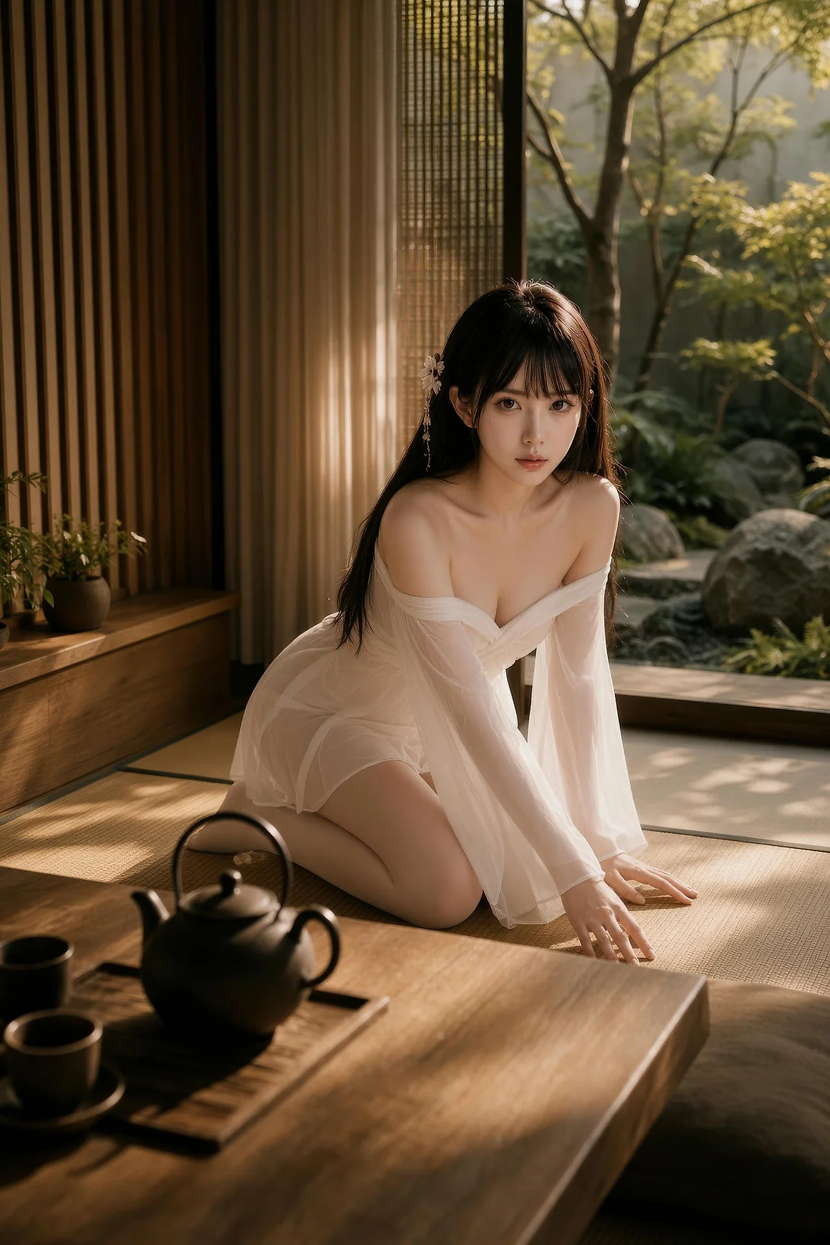 AIG  No.574 芭喜mila仙气美女白丝美腿 - 38