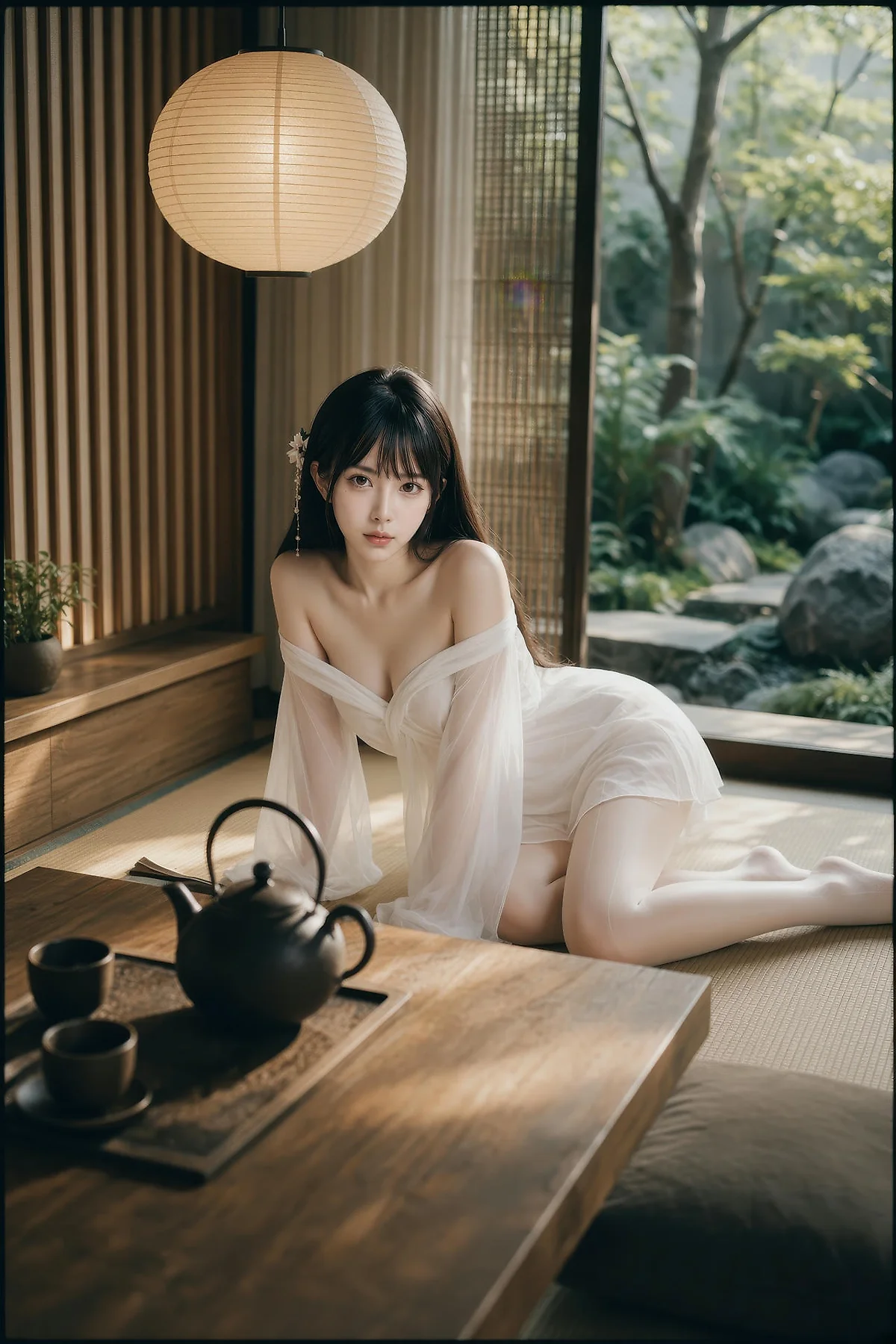 AIG  No.574 芭喜mila仙气美女白丝美腿 - 40