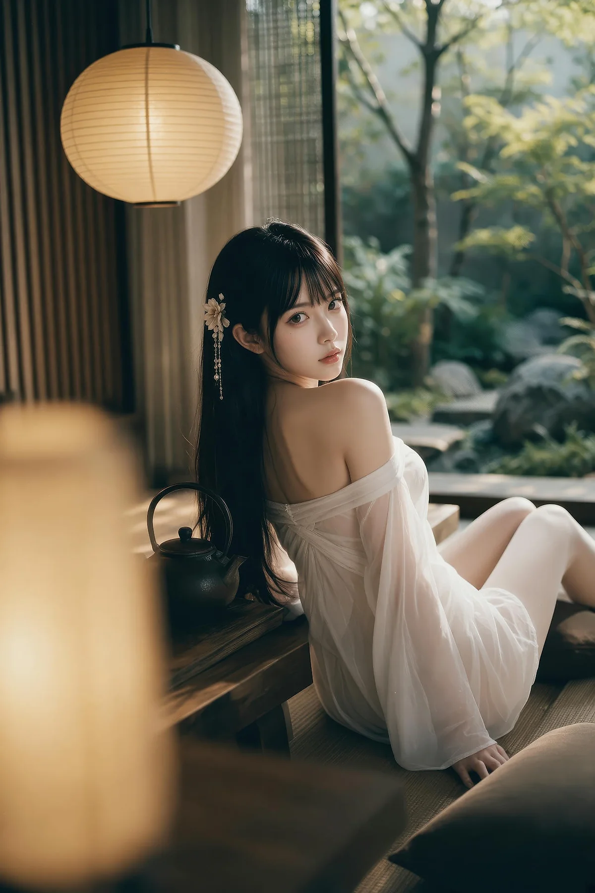 AIG  No.574 芭喜mila仙气美女白丝美腿 - 41