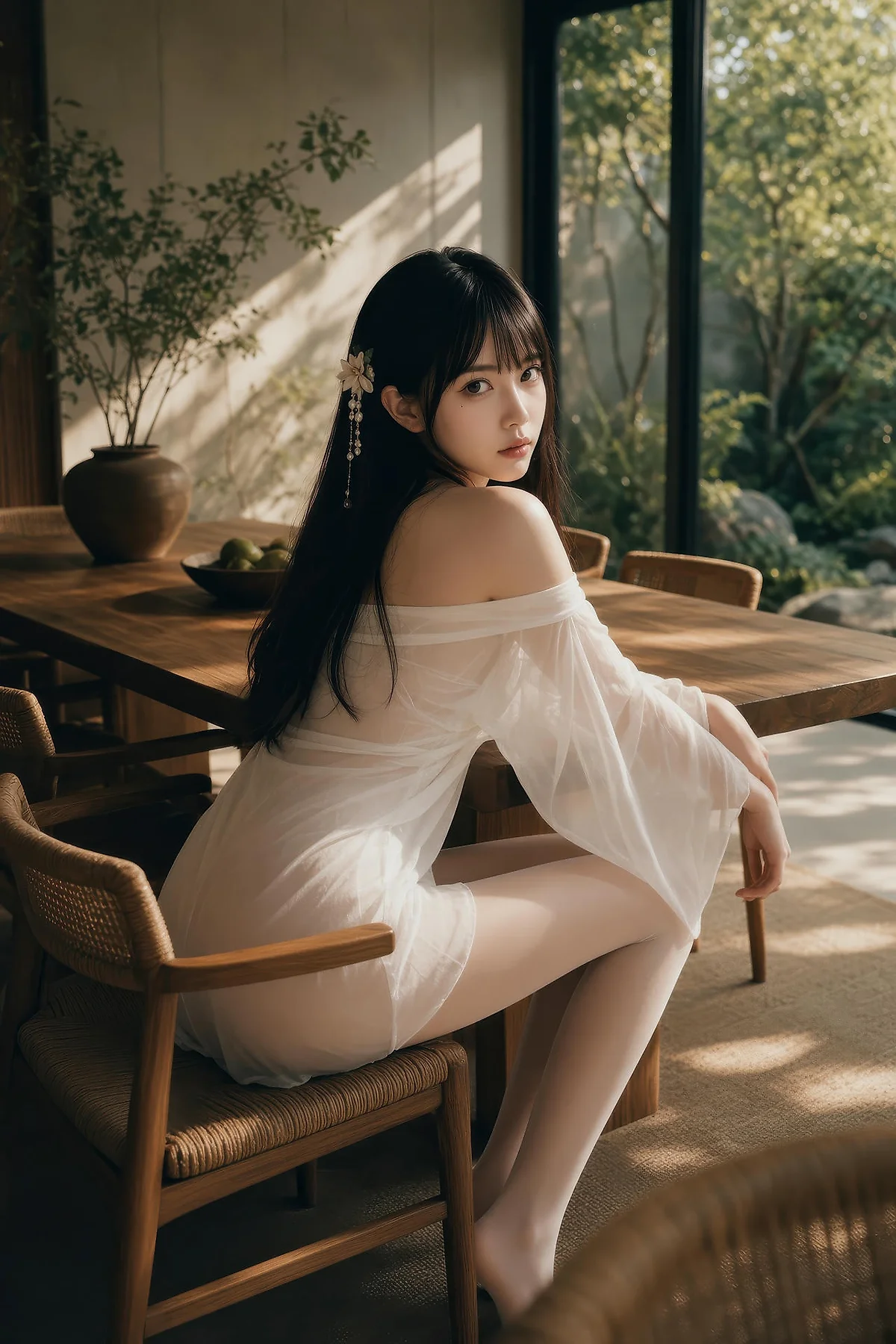 AIG  No.574 芭喜mila仙气美女白丝美腿 - 57