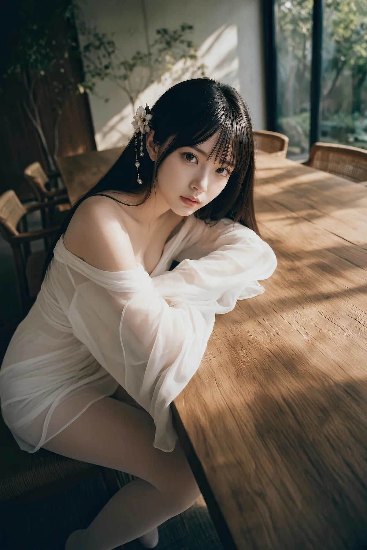 AIG  No.574 芭喜mila仙气美女白丝美腿 - 60