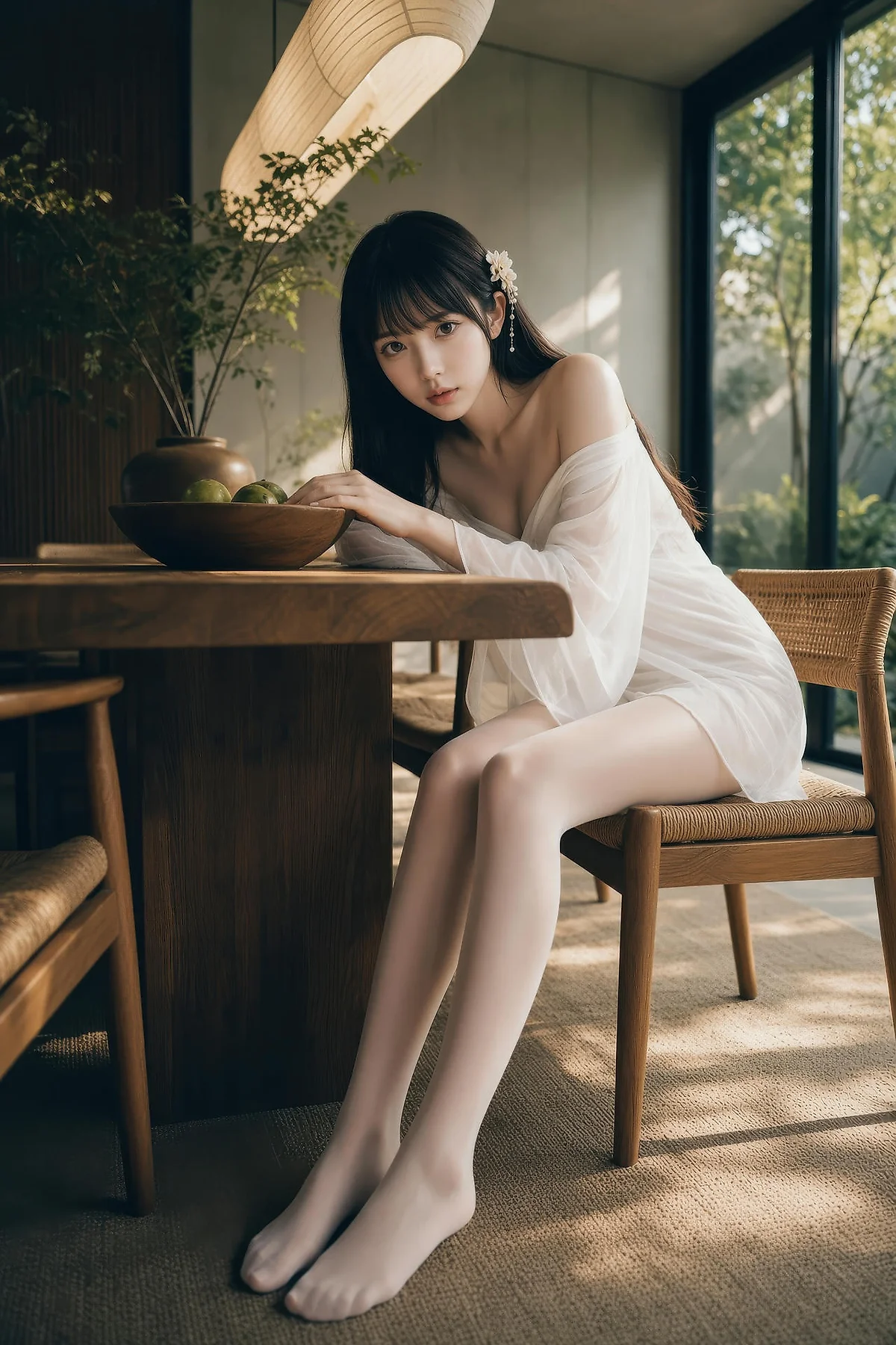 AIG  No.574 芭喜mila仙气美女白丝美腿 - 61