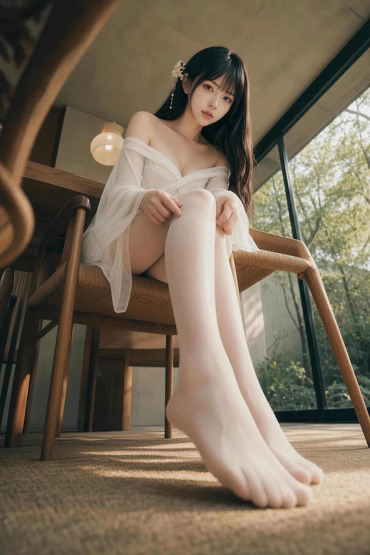 AIG  No.574 芭喜mila仙气美女白丝美腿 - 63