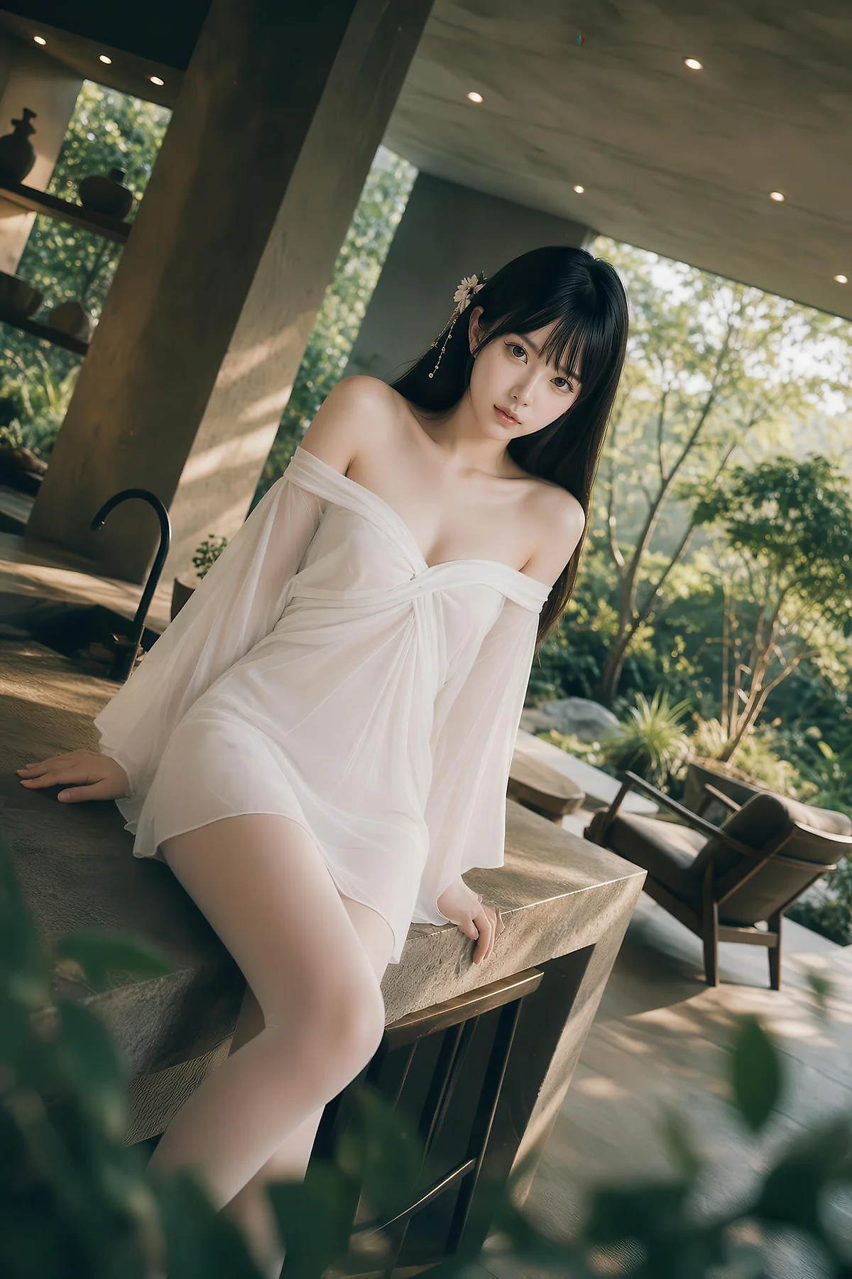 AIG  No.574 芭喜mila仙气美女白丝美腿 - 66