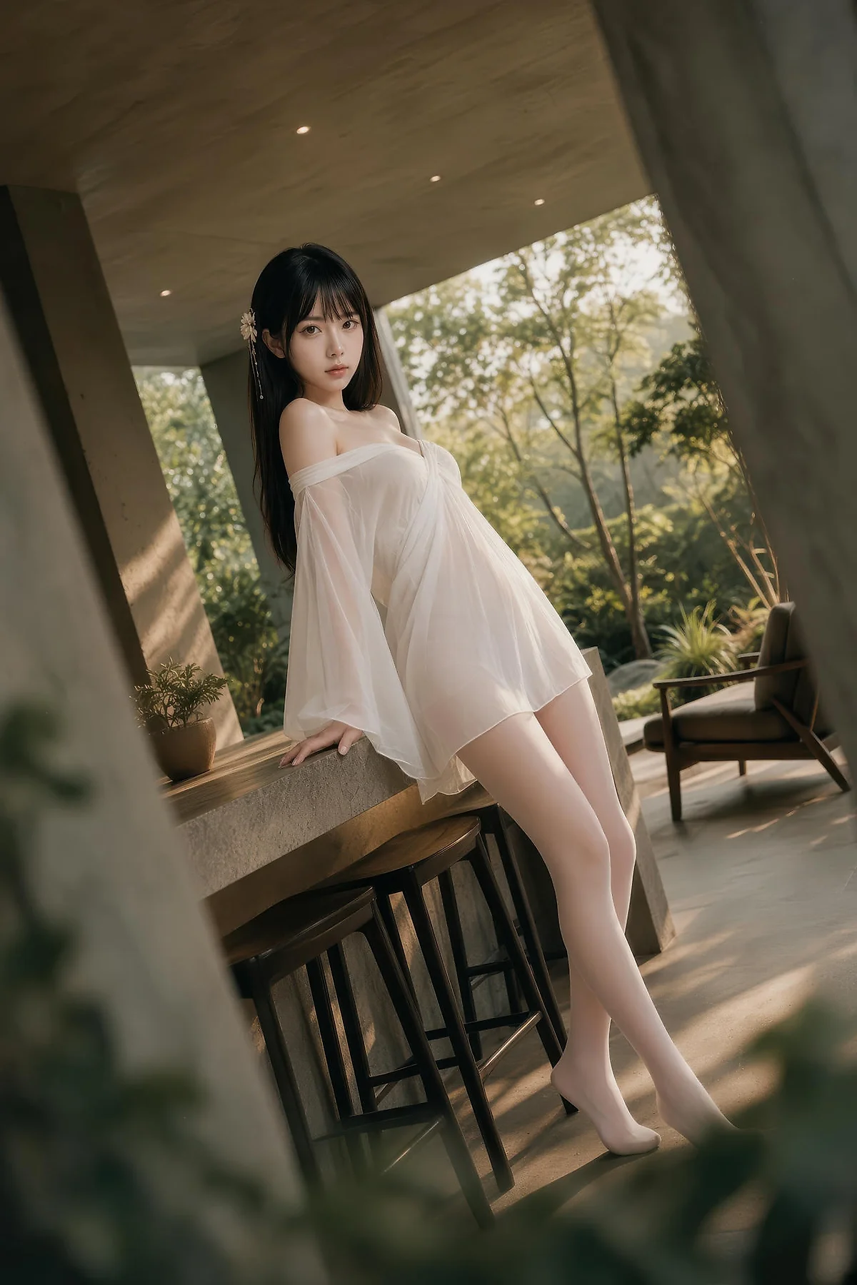 AIG  No.574 芭喜mila仙气美女白丝美腿 - 67