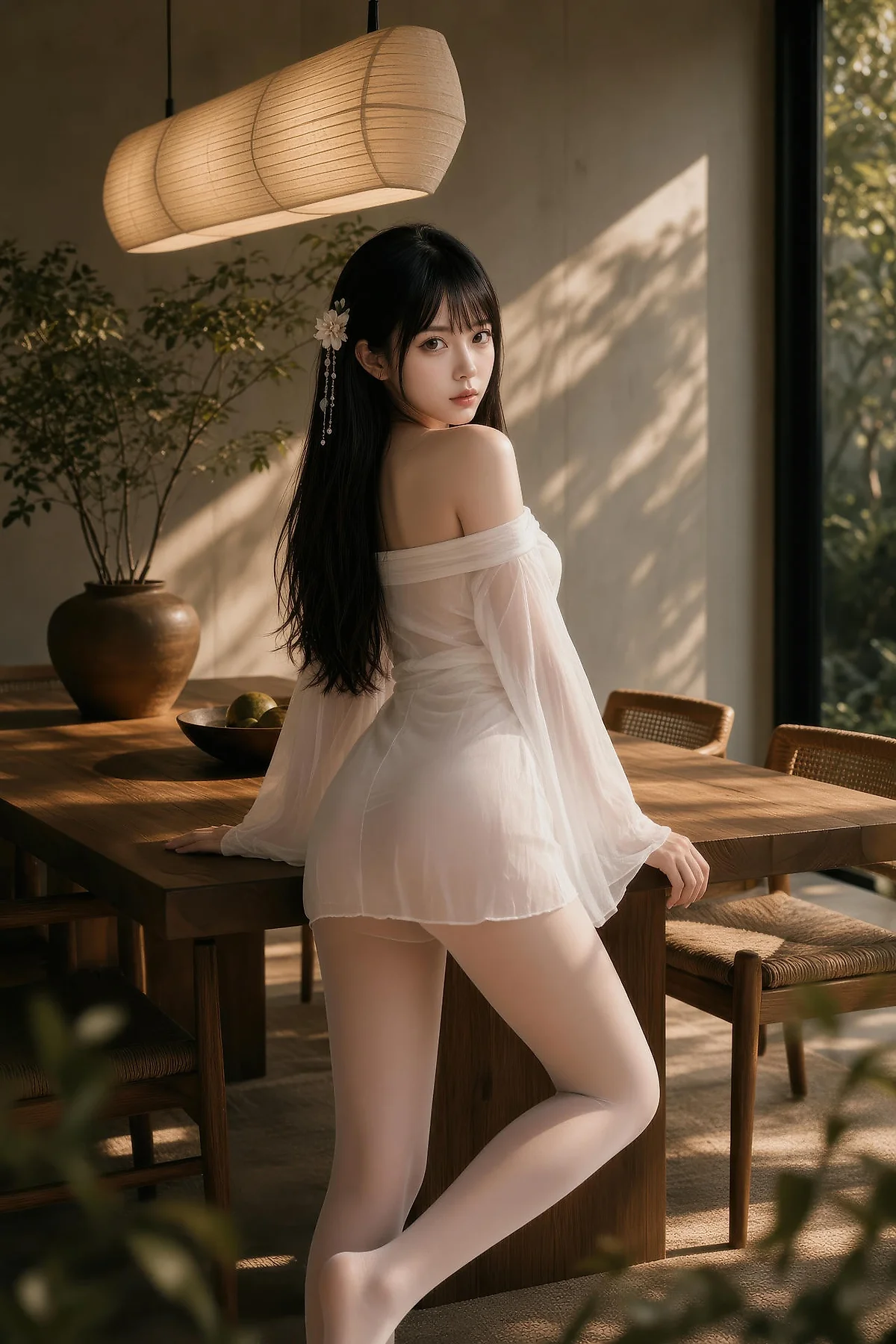 AIG  No.574 芭喜mila仙气美女白丝美腿 - 70