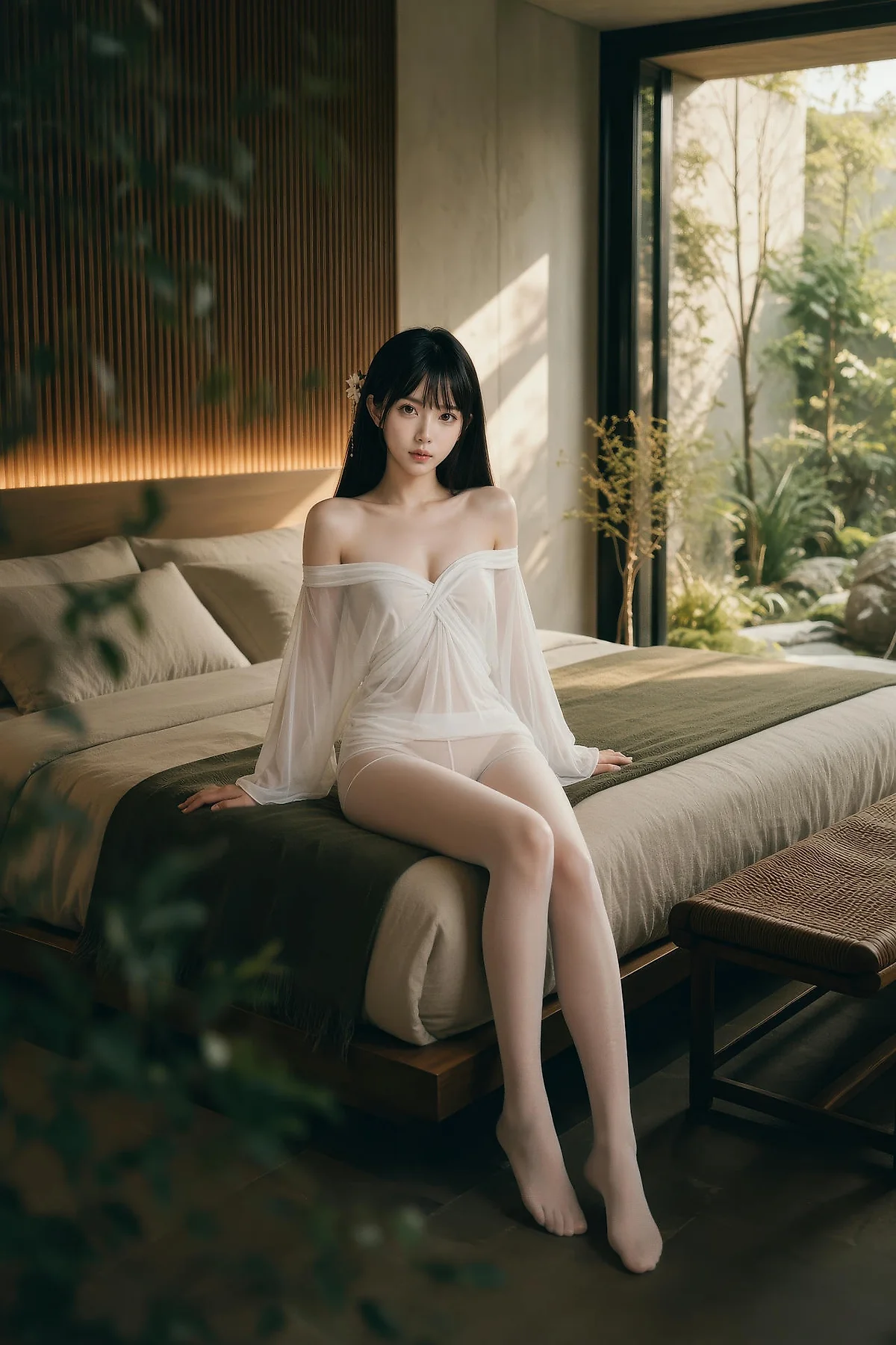 AIG  No.574 芭喜mila仙气美女白丝美腿 - 74