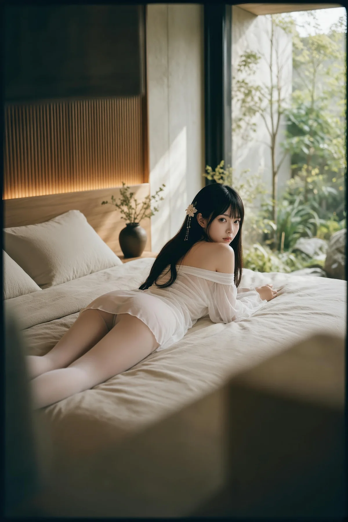AIG  No.574 芭喜mila仙气美女白丝美腿 - 80