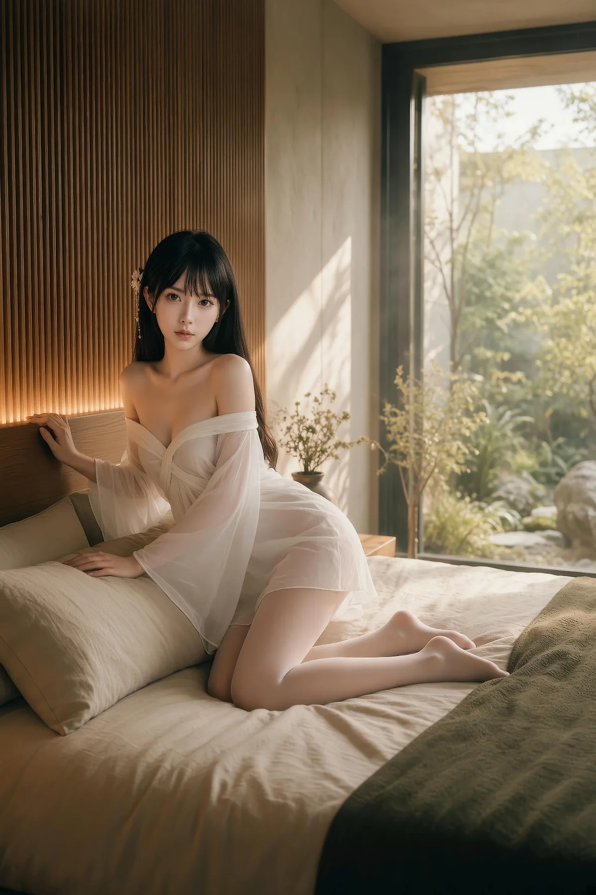 AIG  No.574 芭喜mila仙气美女白丝美腿 - 84