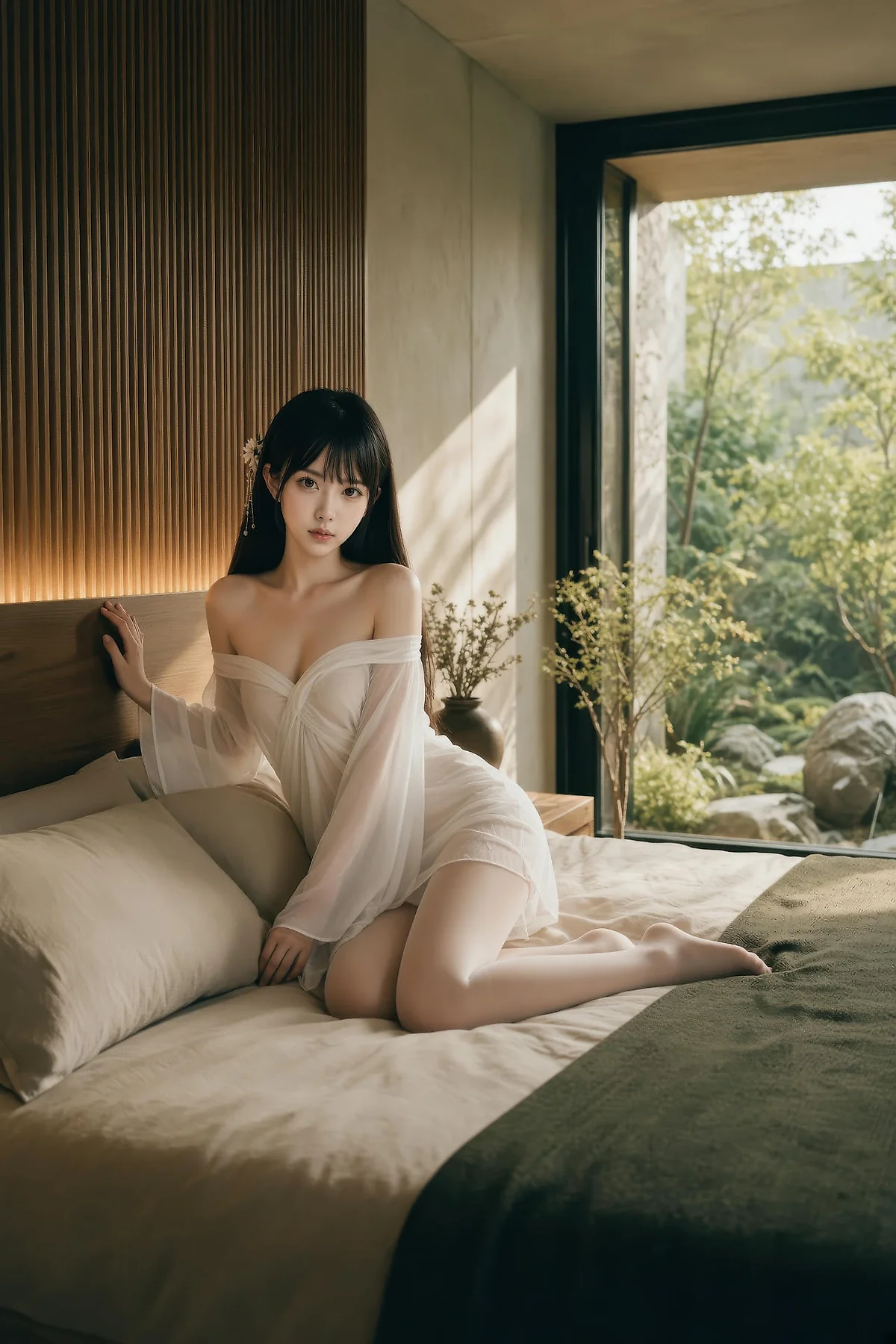 AIG  No.574 芭喜mila仙气美女白丝美腿 - 85