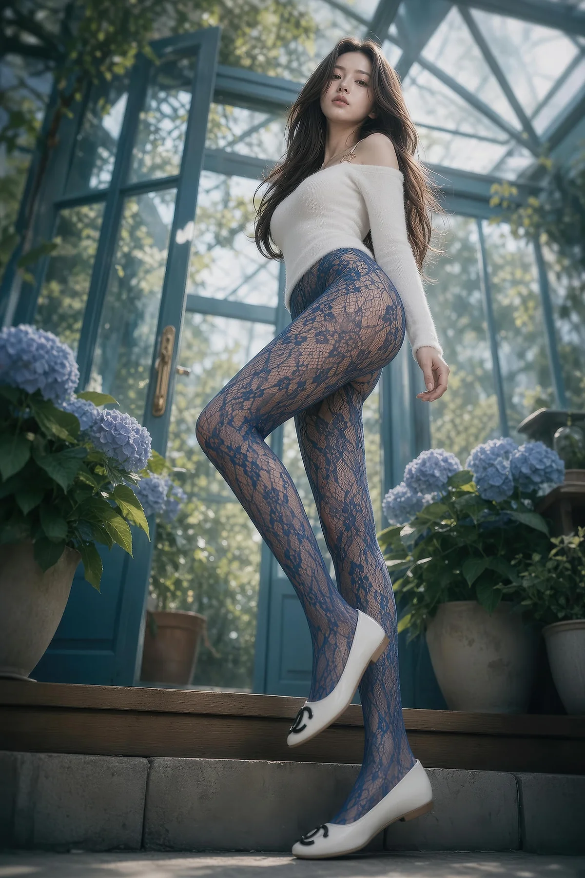 AIG  No.577 糖er花圃丝袜性感美女 - 29