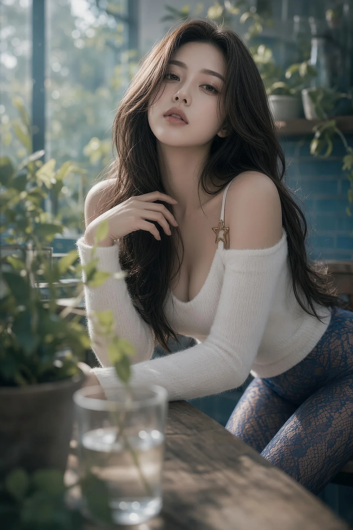 AIG  No.577 糖er花圃丝袜性感美女 - 34