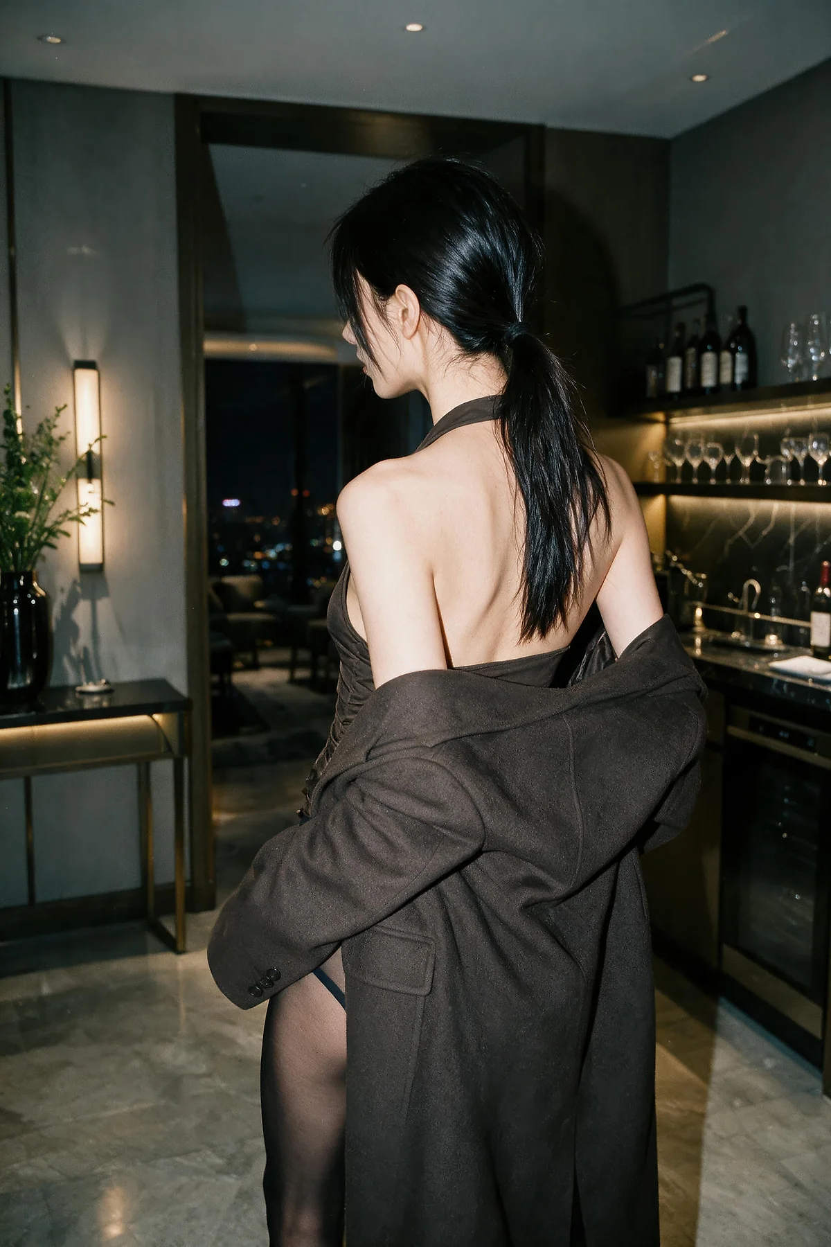 AIG  No.578 柒琪喵黑丝长腿西服 - 19