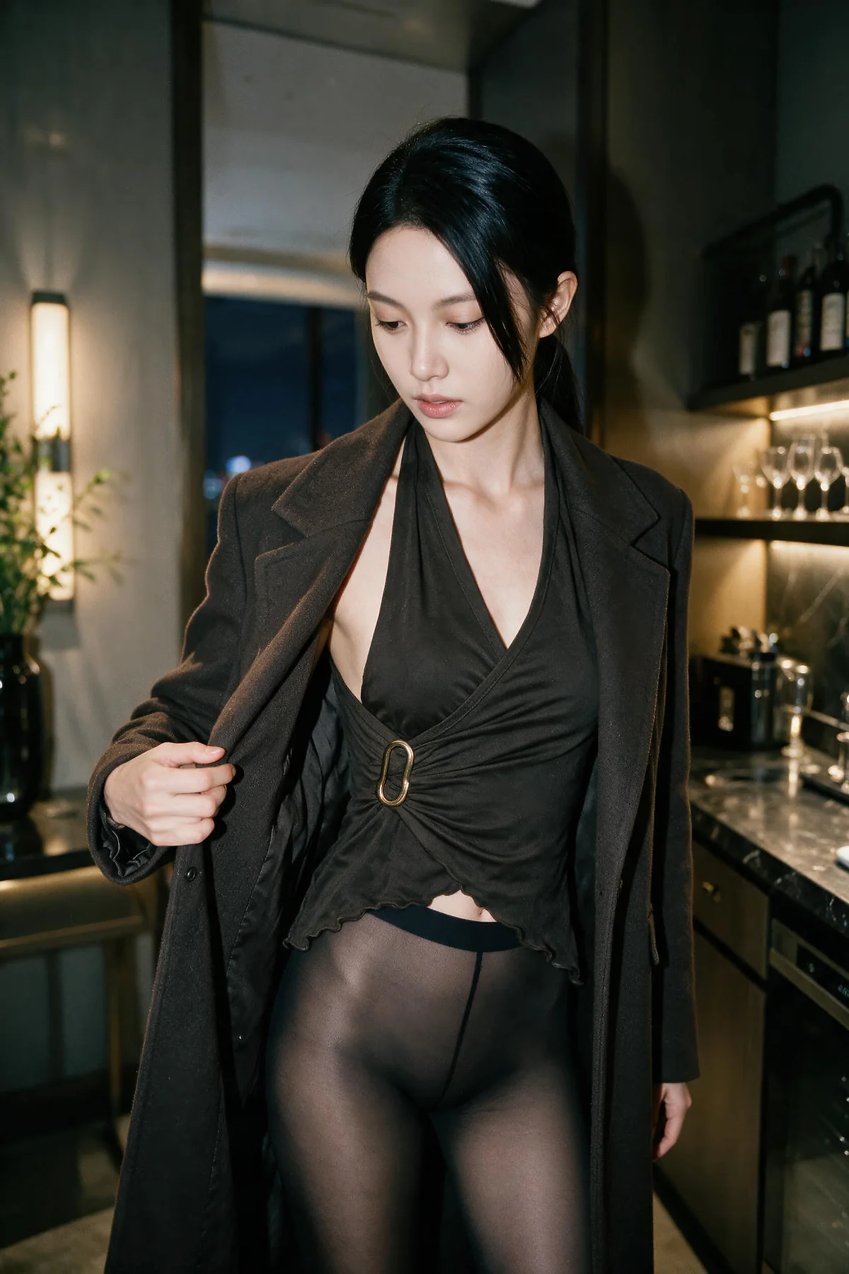 AIG  No.578 柒琪喵黑丝长腿西服 - 22