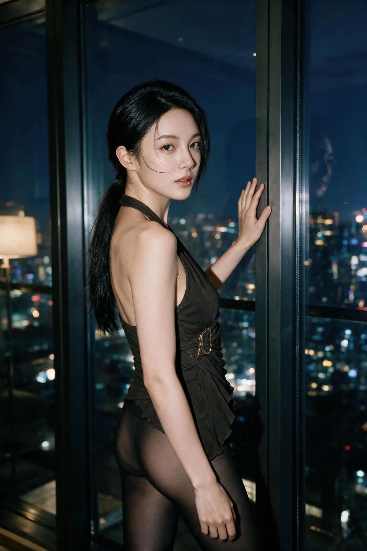 AIG  No.578 柒琪喵黑丝长腿西服 - 28
