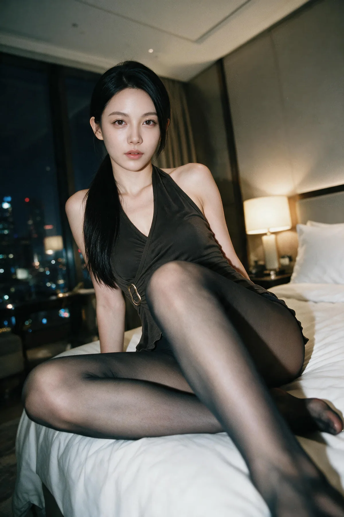 AIG  No.578 柒琪喵黑丝长腿西服 - 74