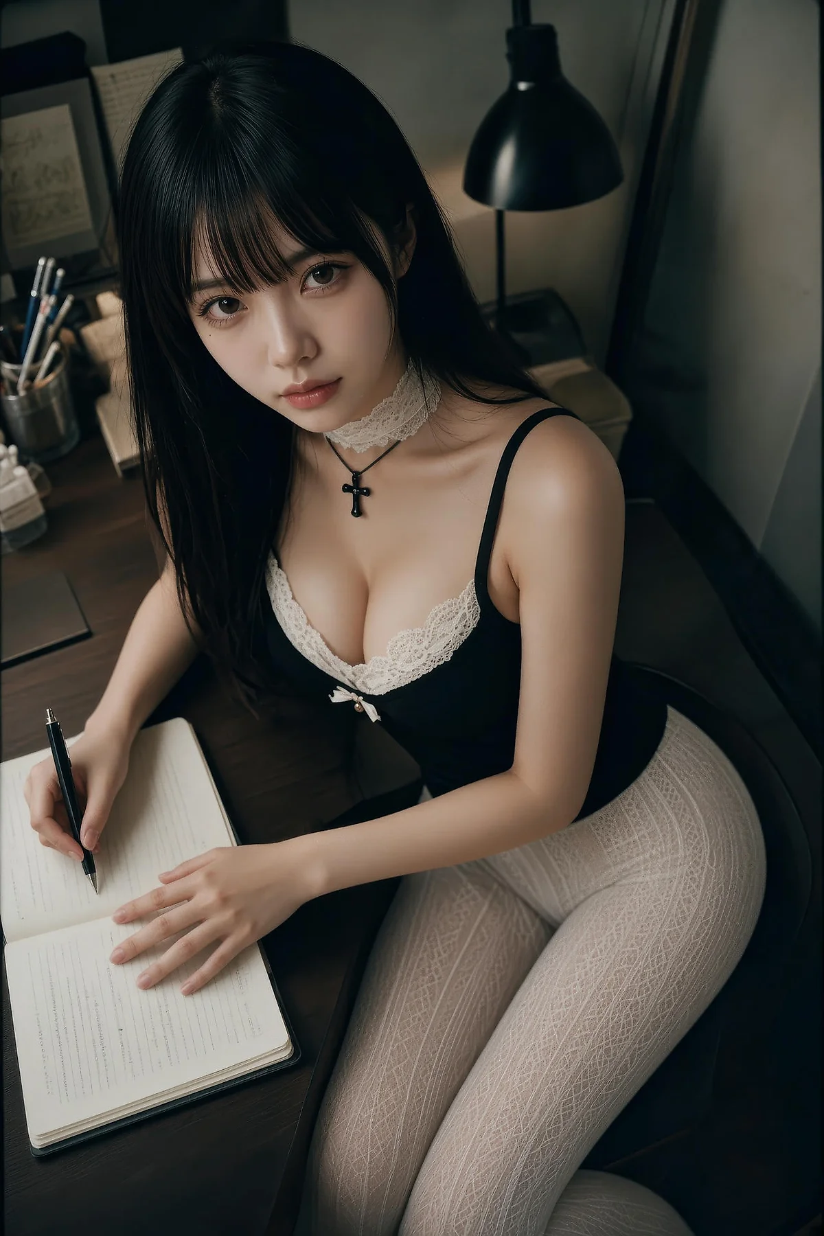 AIG  No.580 芭喜mila爆乳白丝萝莉装扮 - 23