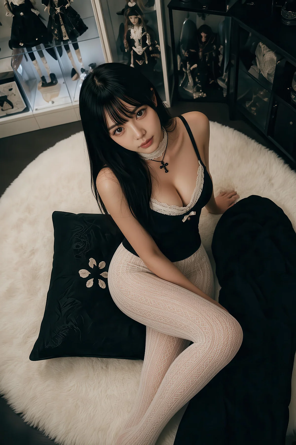 AIG  No.580 芭喜mila爆乳白丝萝莉装扮 - 46