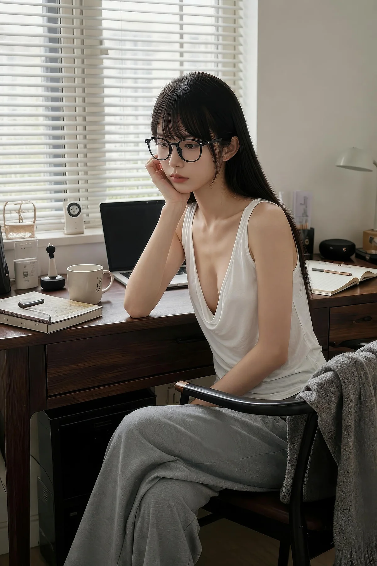 AIG  No.584 芭喜mila爆乳深v背心 - 13