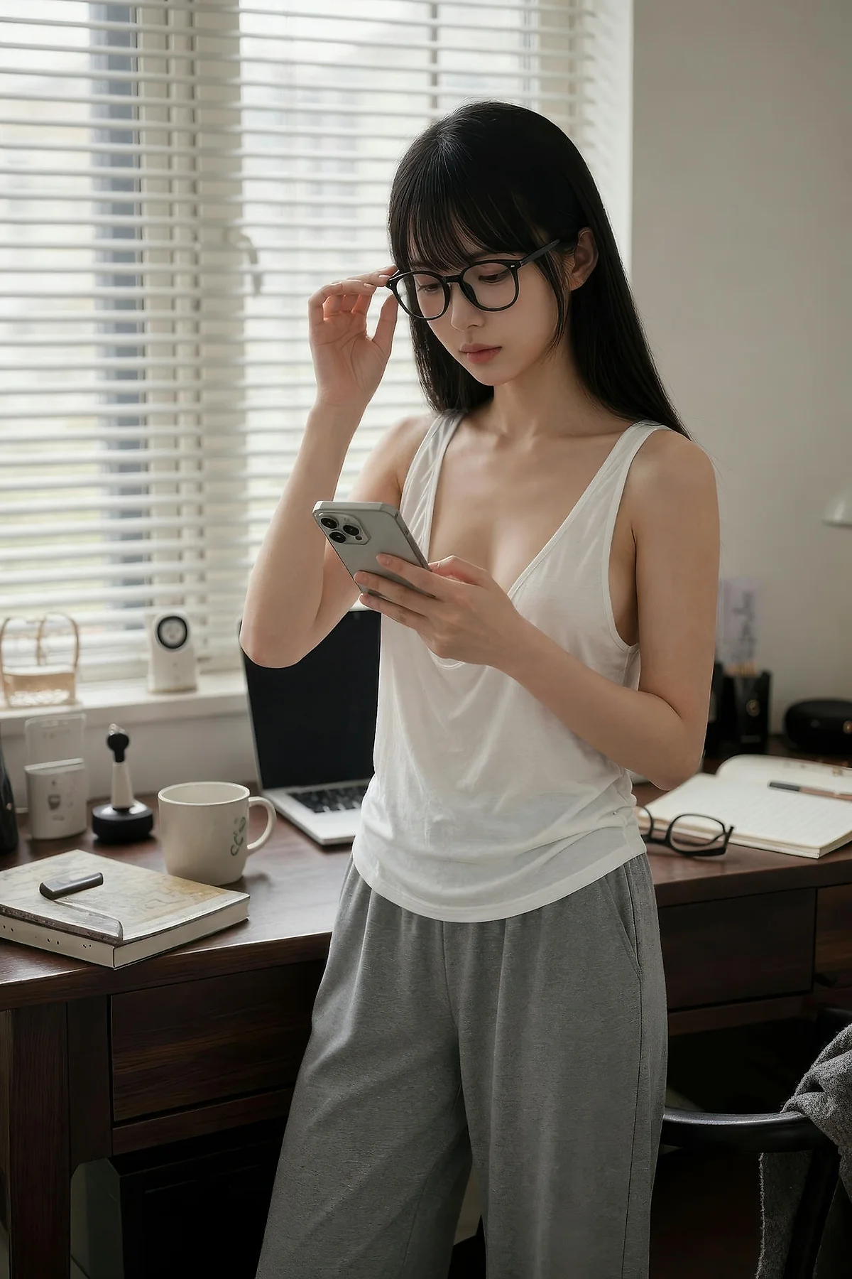 AIG  No.584 芭喜mila爆乳深v背心 - 14