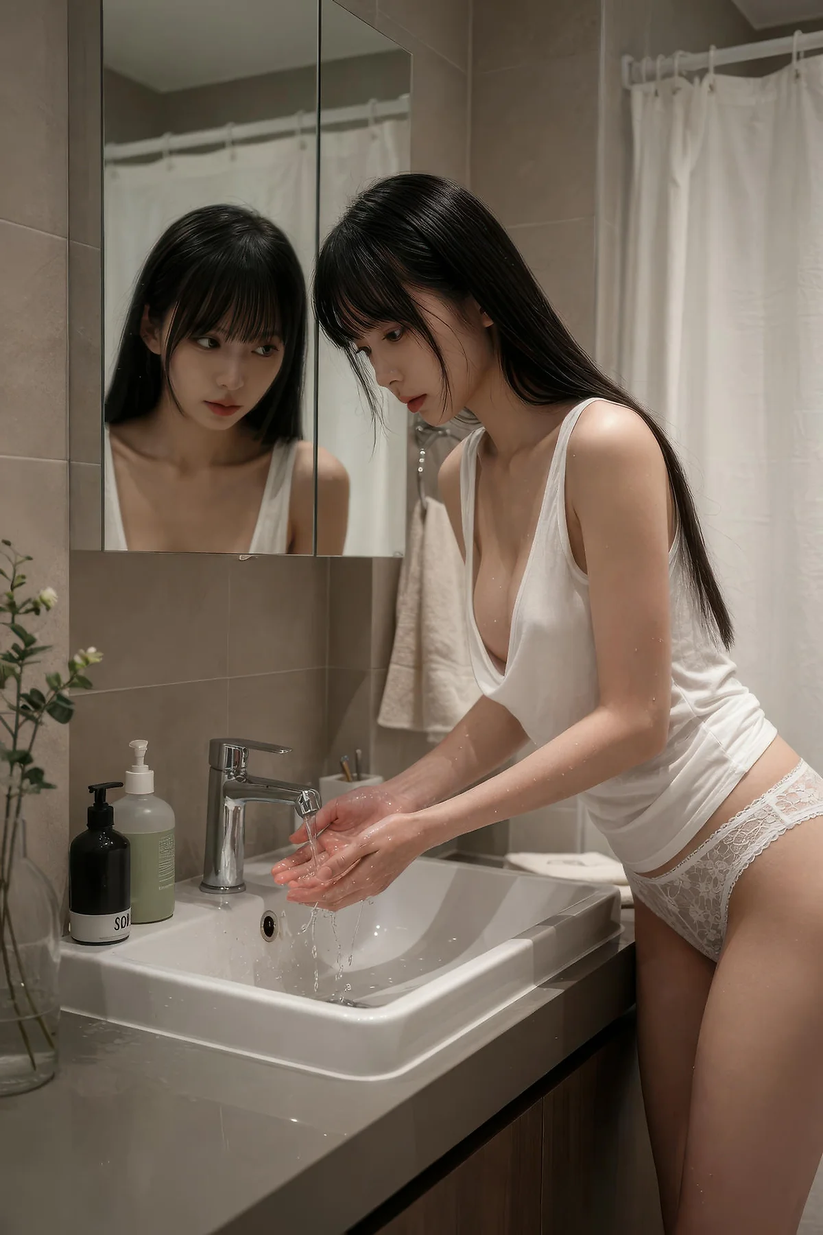 AIG  No.584 芭喜mila爆乳深v背心 - 48
