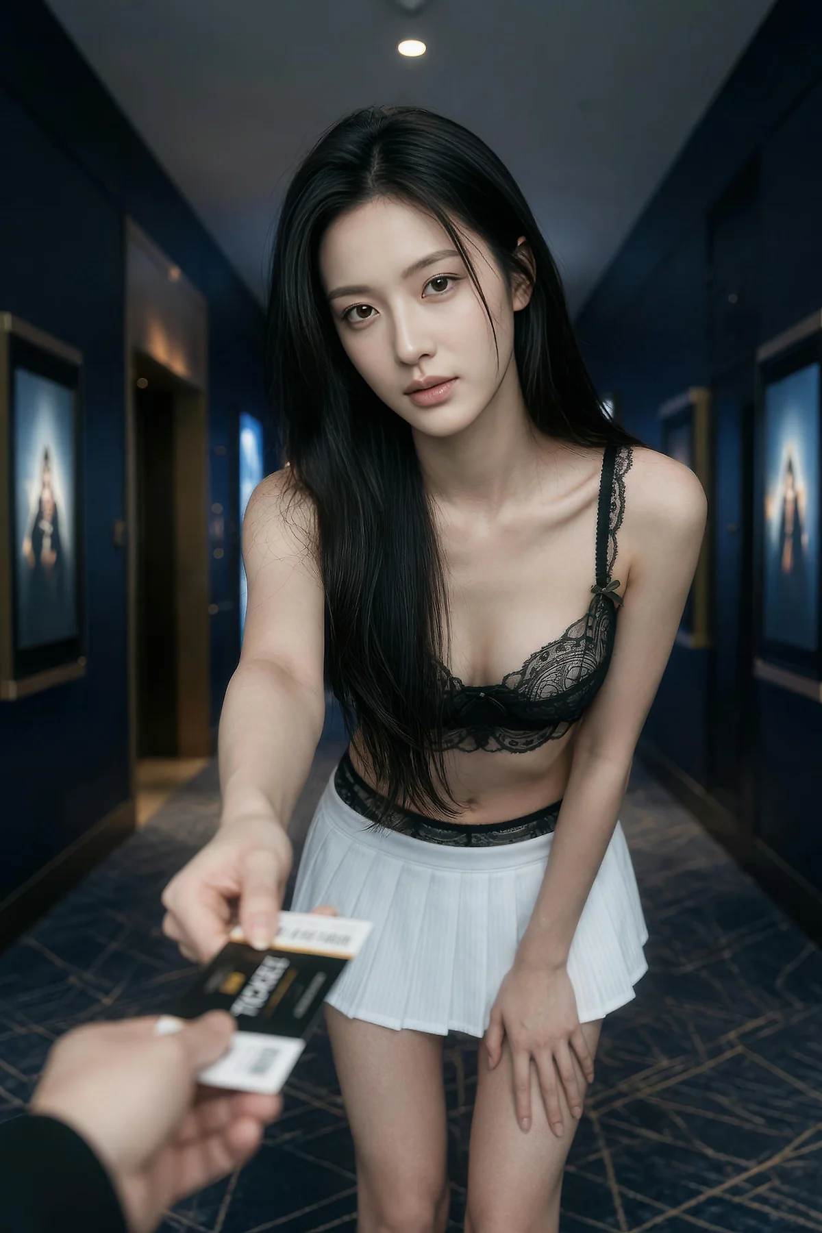 AIG  No.587 斯蔓影院短裙长腿美女 - 11