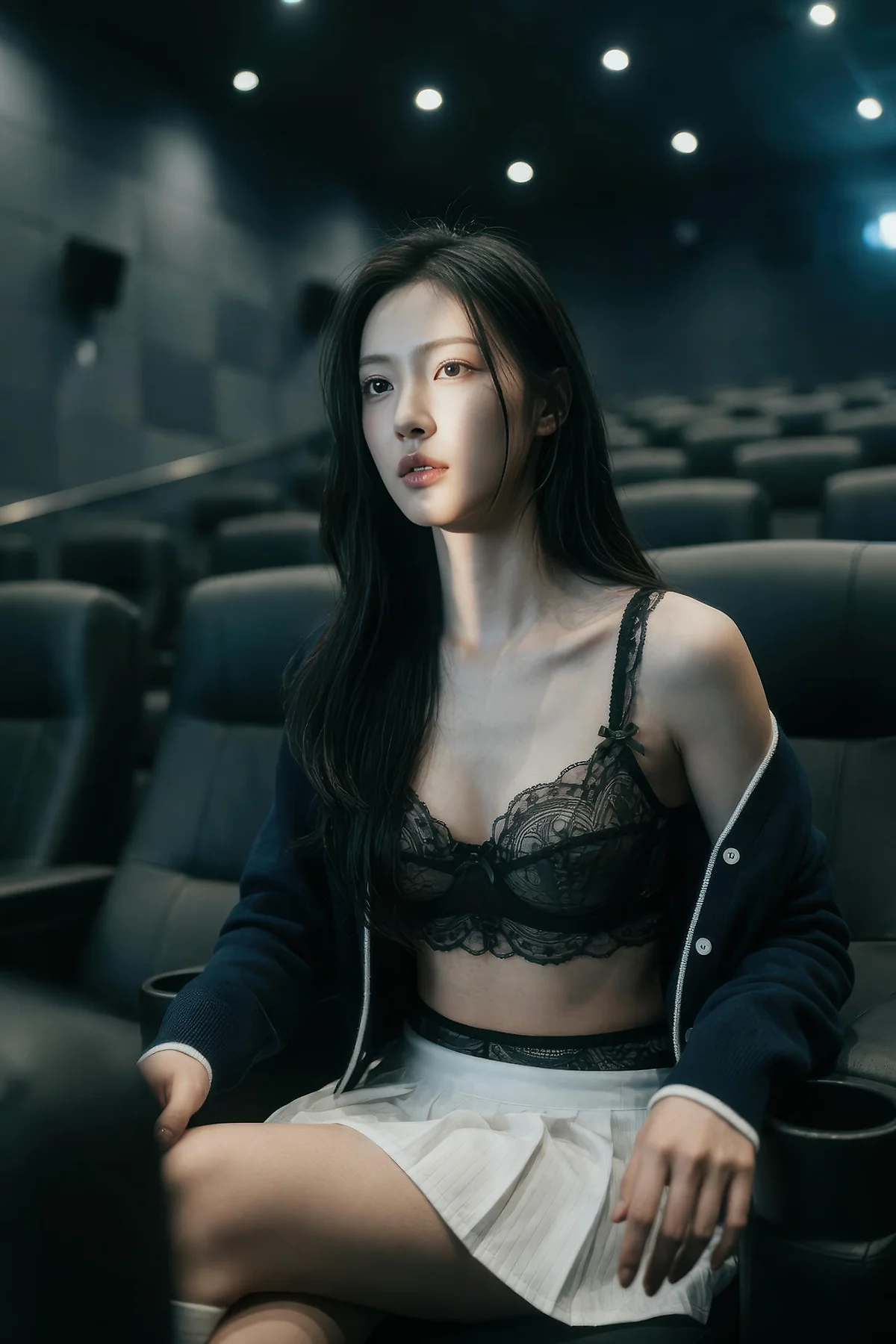 AIG  No.587 斯蔓影院短裙长腿美女 - 34