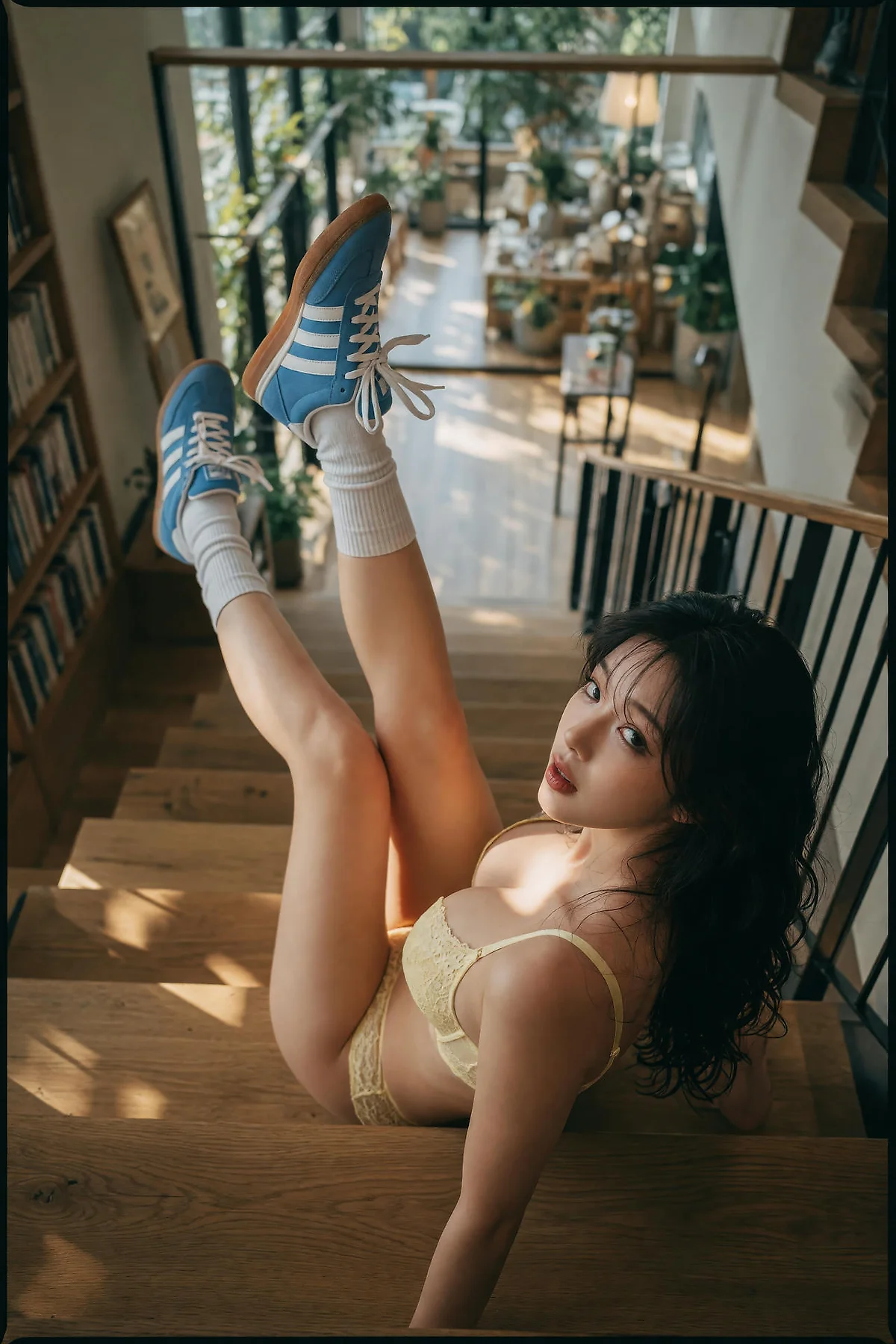 AIG  No.599 赵姗姗爱运动长腿帽服美女 - 37