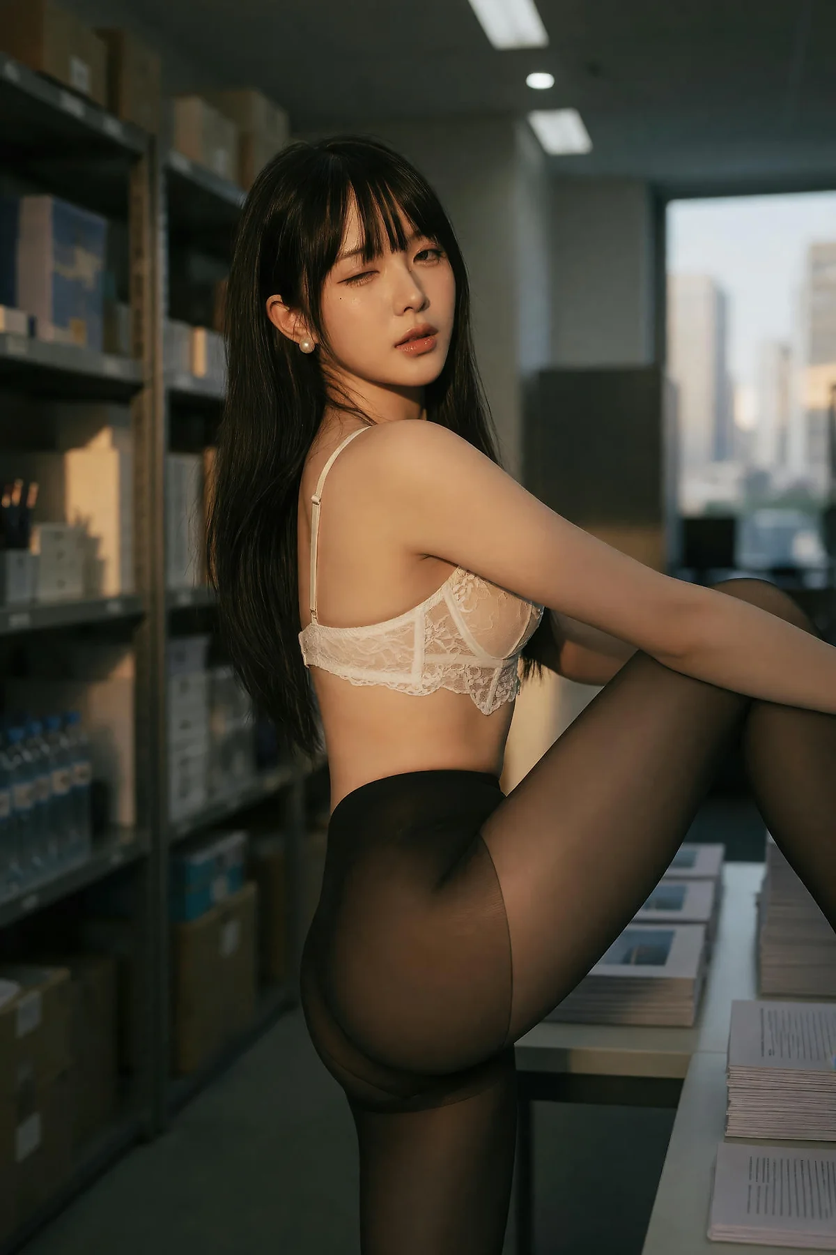 AIG  No.603 芭喜mila被锁的档案室主题写真 - 20
