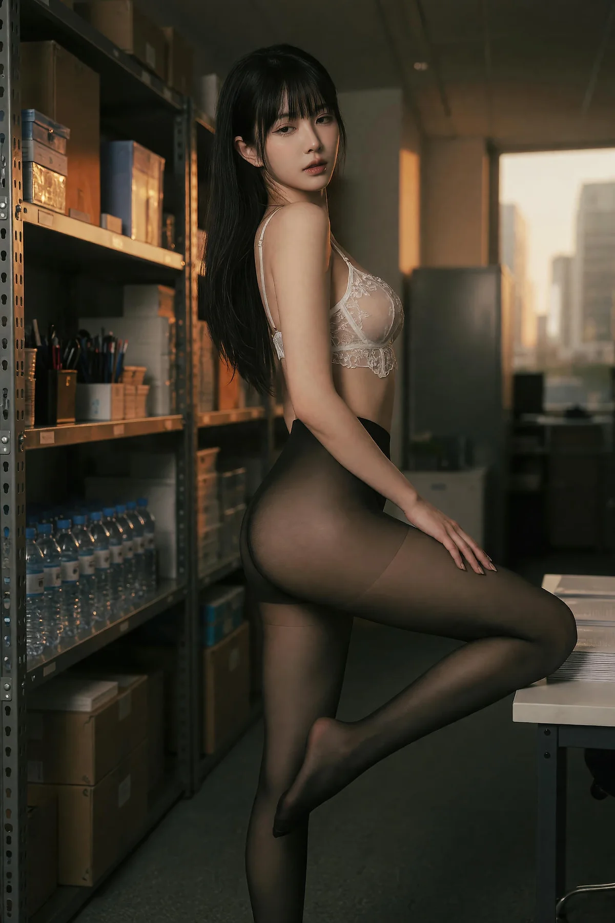 AIG  No.603 芭喜mila被锁的档案室主题写真 - 22