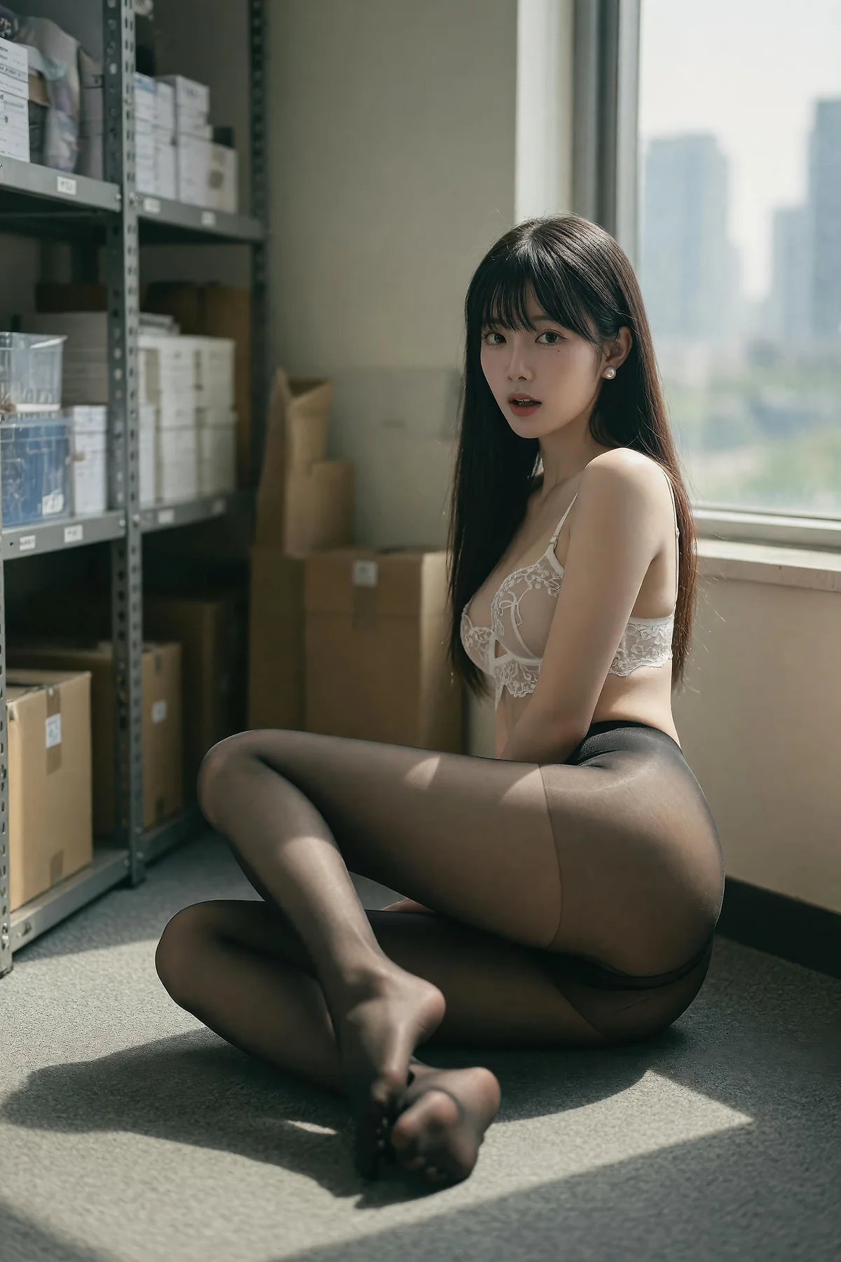 AIG  No.603 芭喜mila被锁的档案室主题写真 - 99