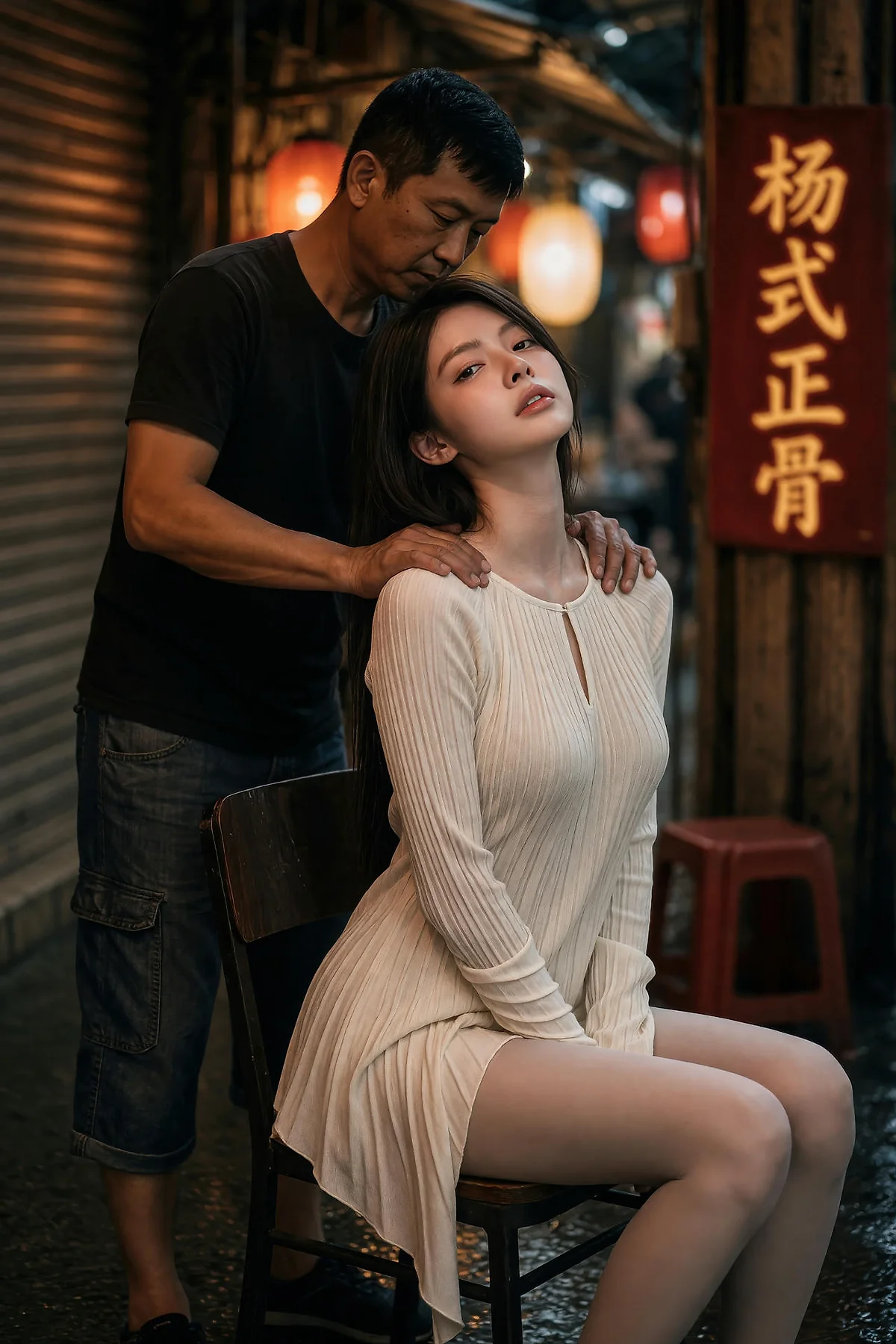 AIG  No.614 斯斯大小姐闹市正骨主题写真 - 9