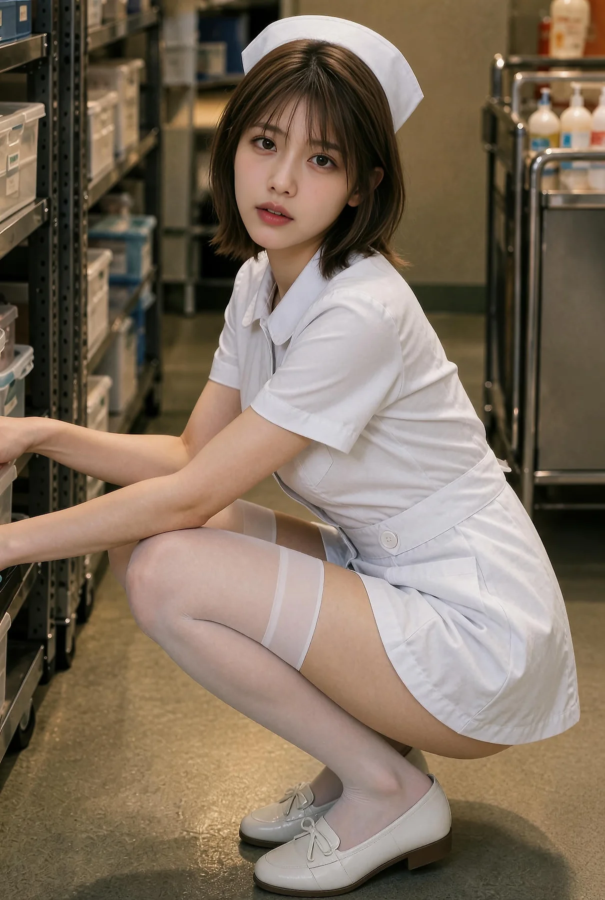 AIG  No.618 赵奚尔er护士制服写真 - 8