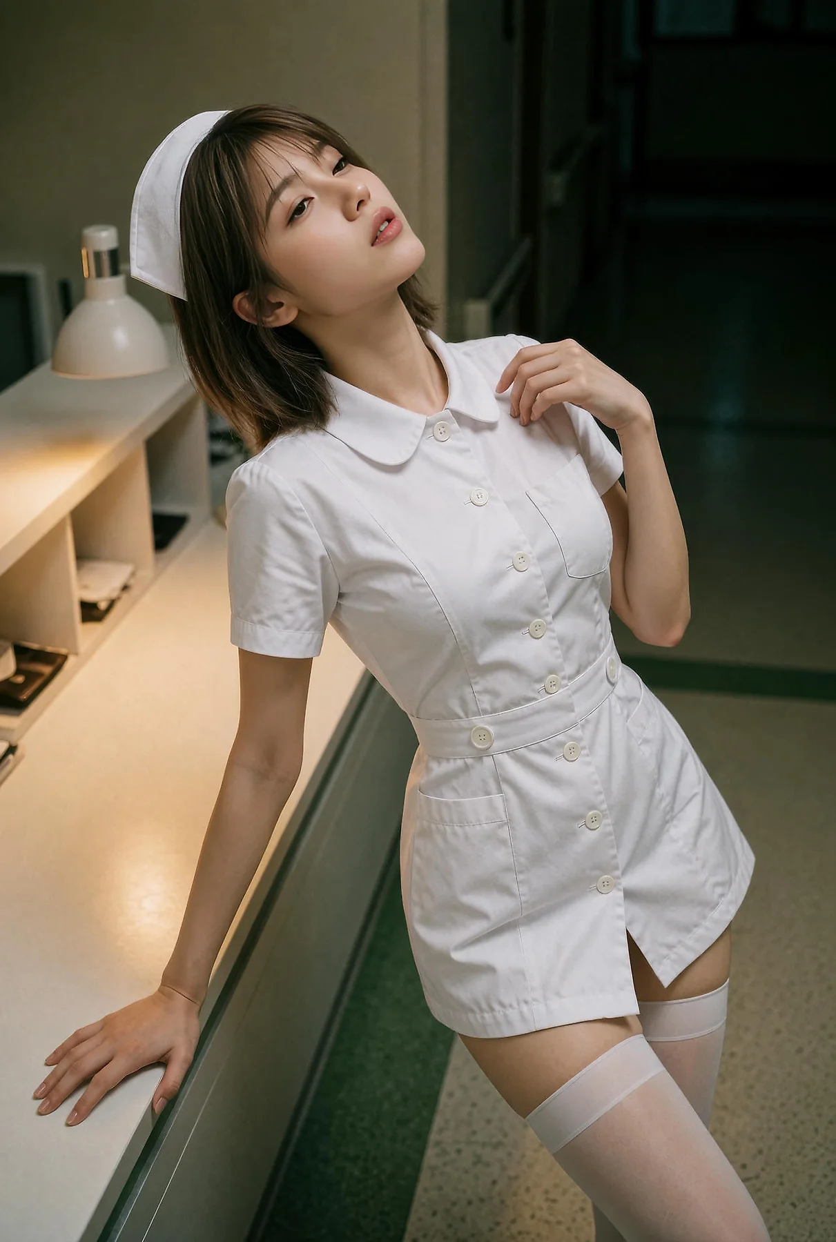 AIG  No.618 赵奚尔er护士制服写真 - 38