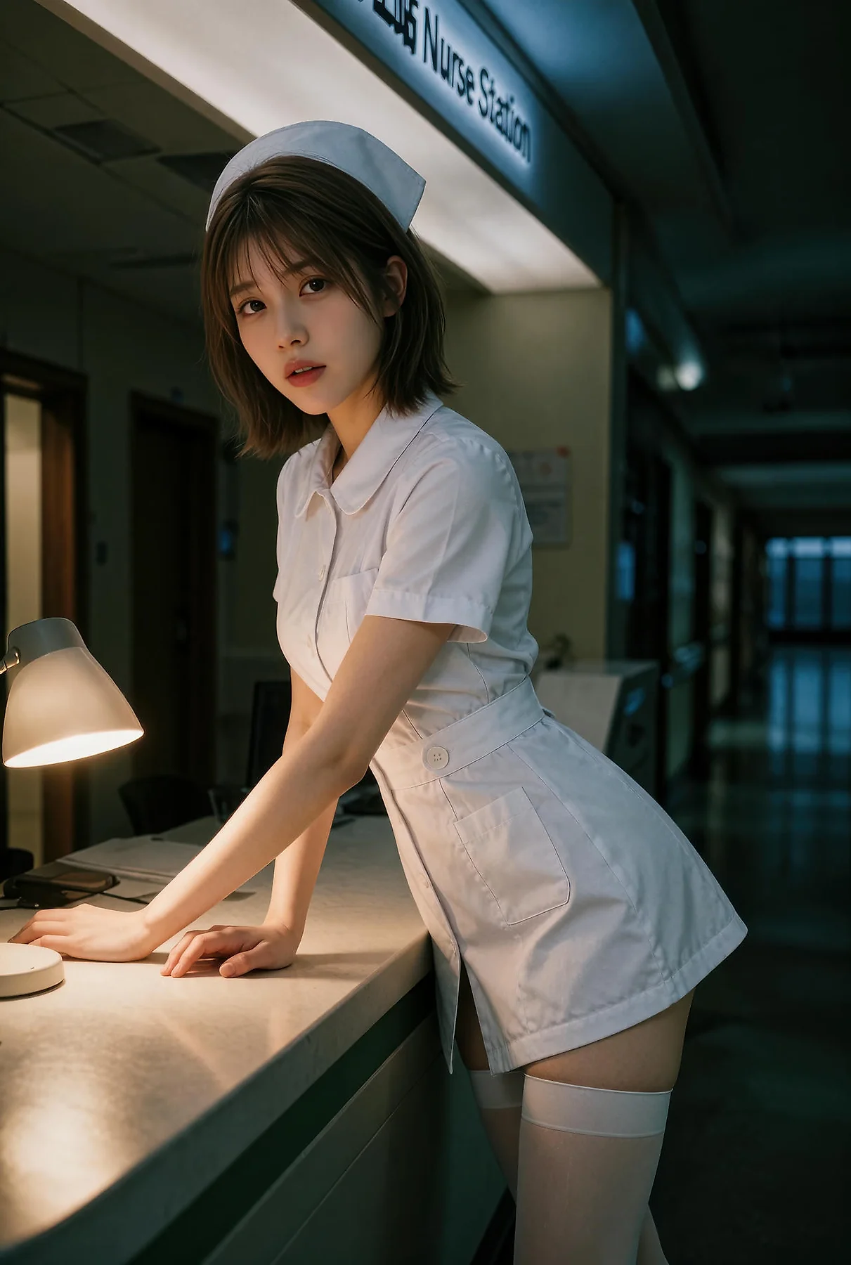 AIG  No.618 赵奚尔er护士制服写真 - 41
