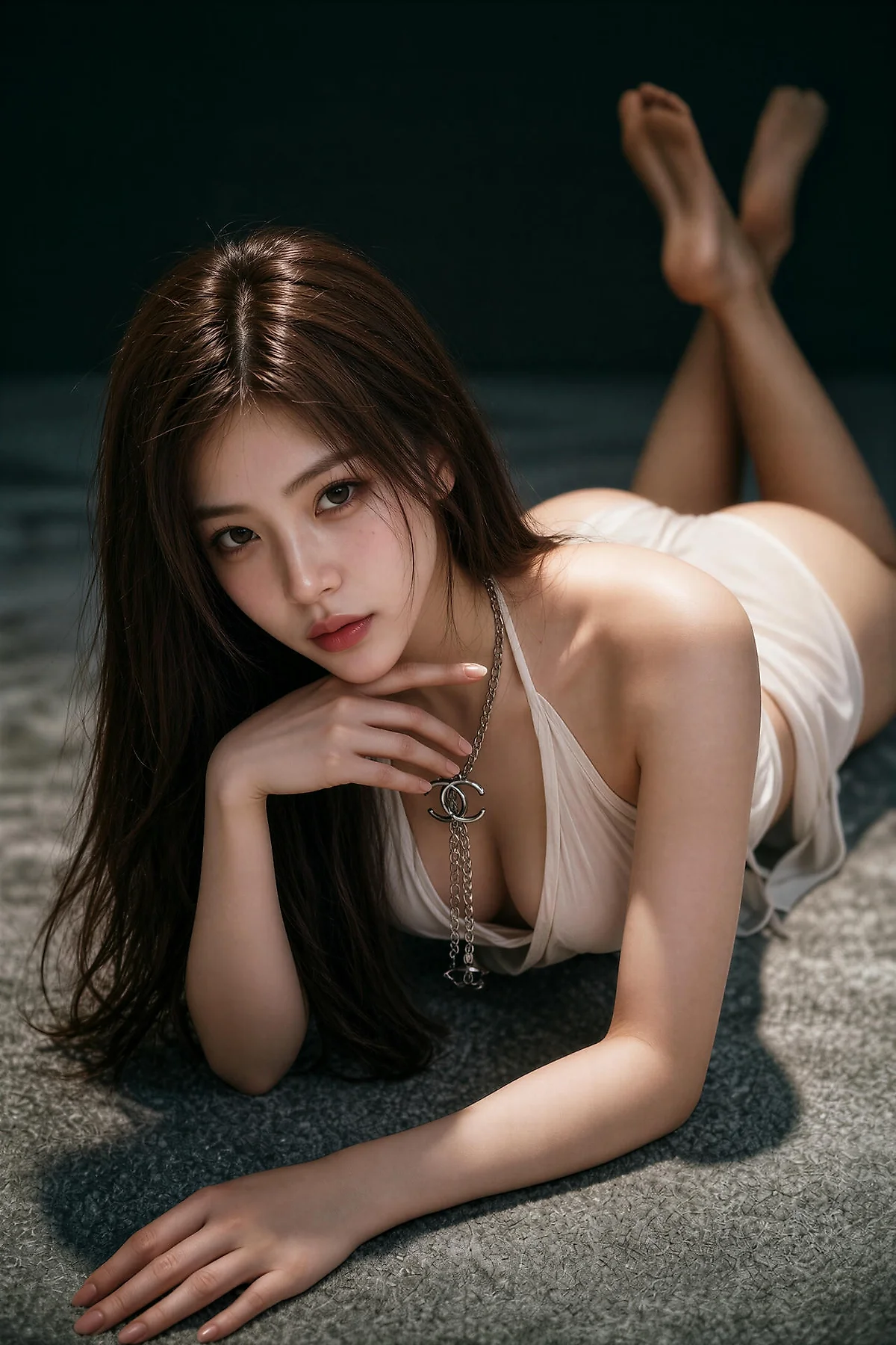AIG  No.620 萨霓儿地铁白裙美女 - 65